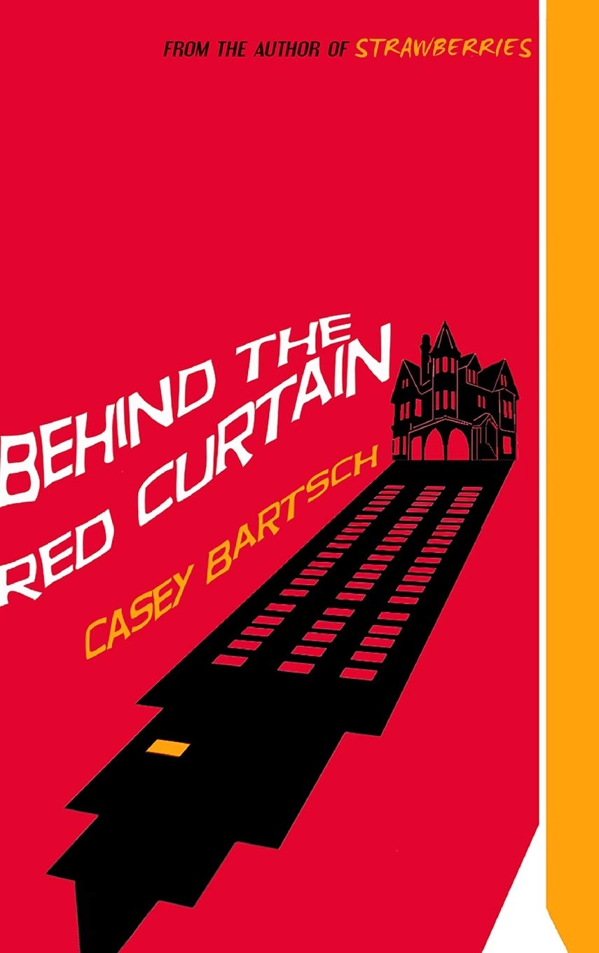 Behind The Red Curtain: Clear Print Hardcover Edition Horror & Mystery