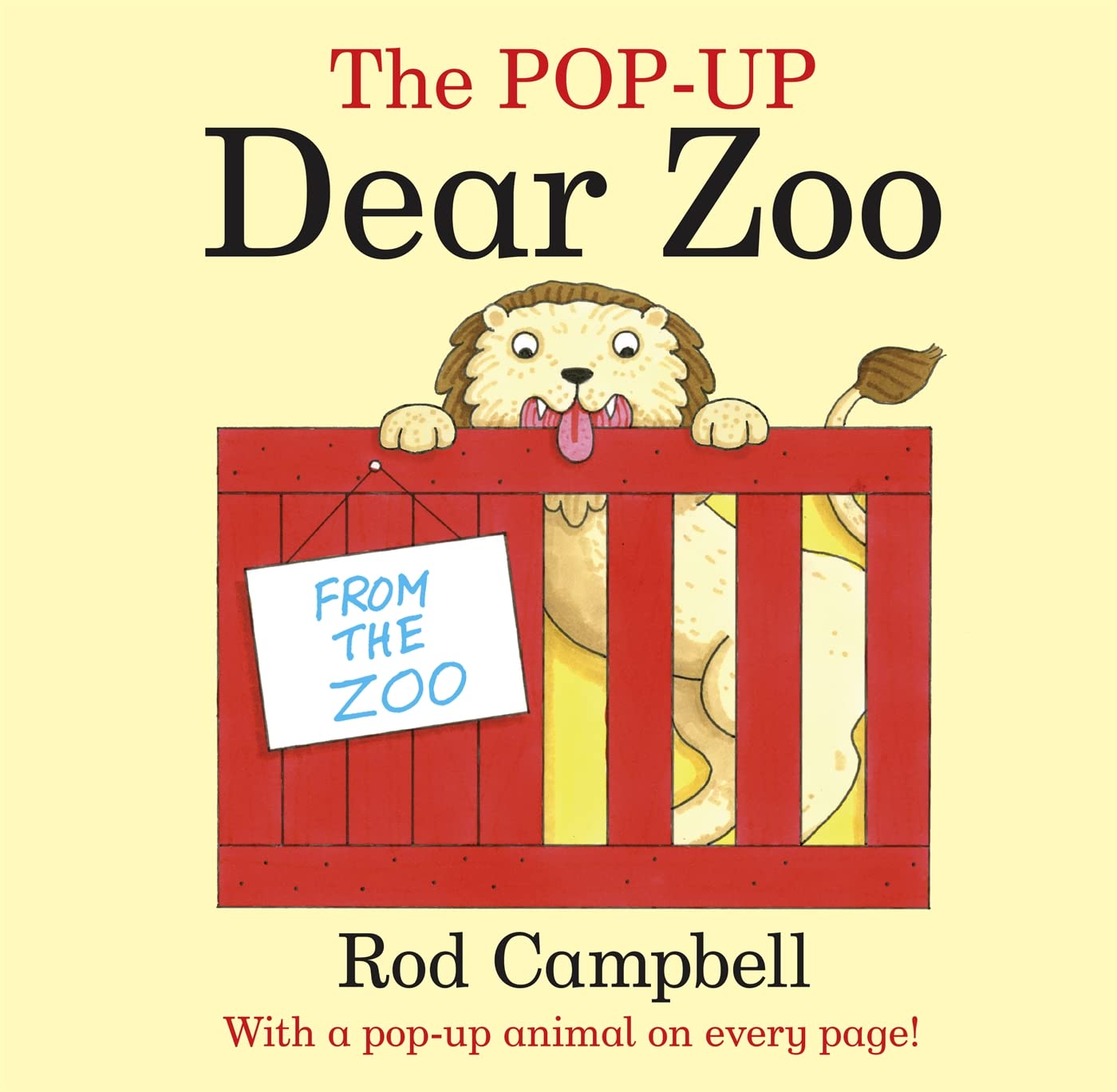 The Pop-Up Dear Zoo: With a pop-up animal on every page! Parents & Children