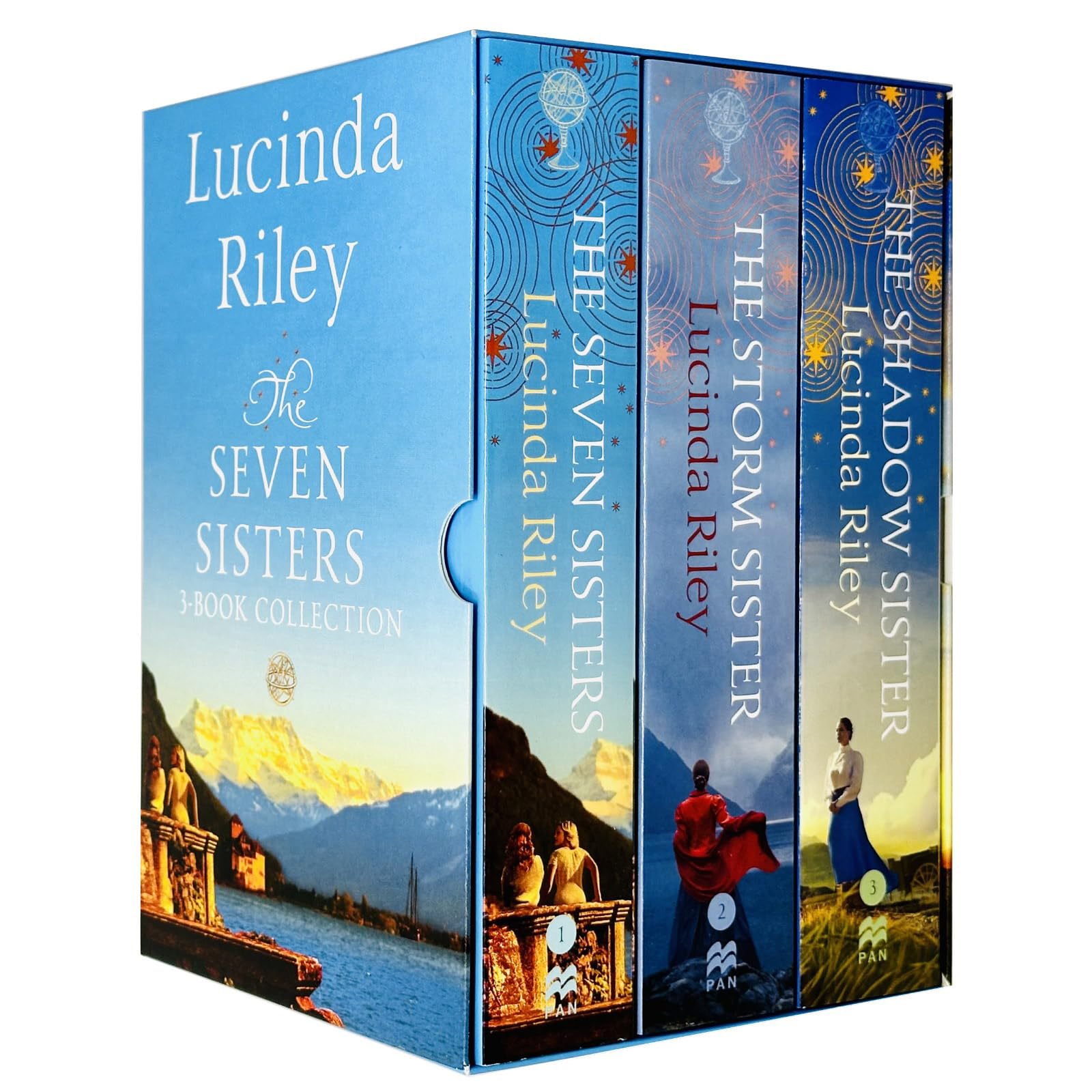 Die sieben Schwestern Serie 1–3 Bücher-Sammelbox-Set von Lucinda Riley (Die sieben Schwestern, die Sturmschwester und die Schattenschwester) Non-fiction