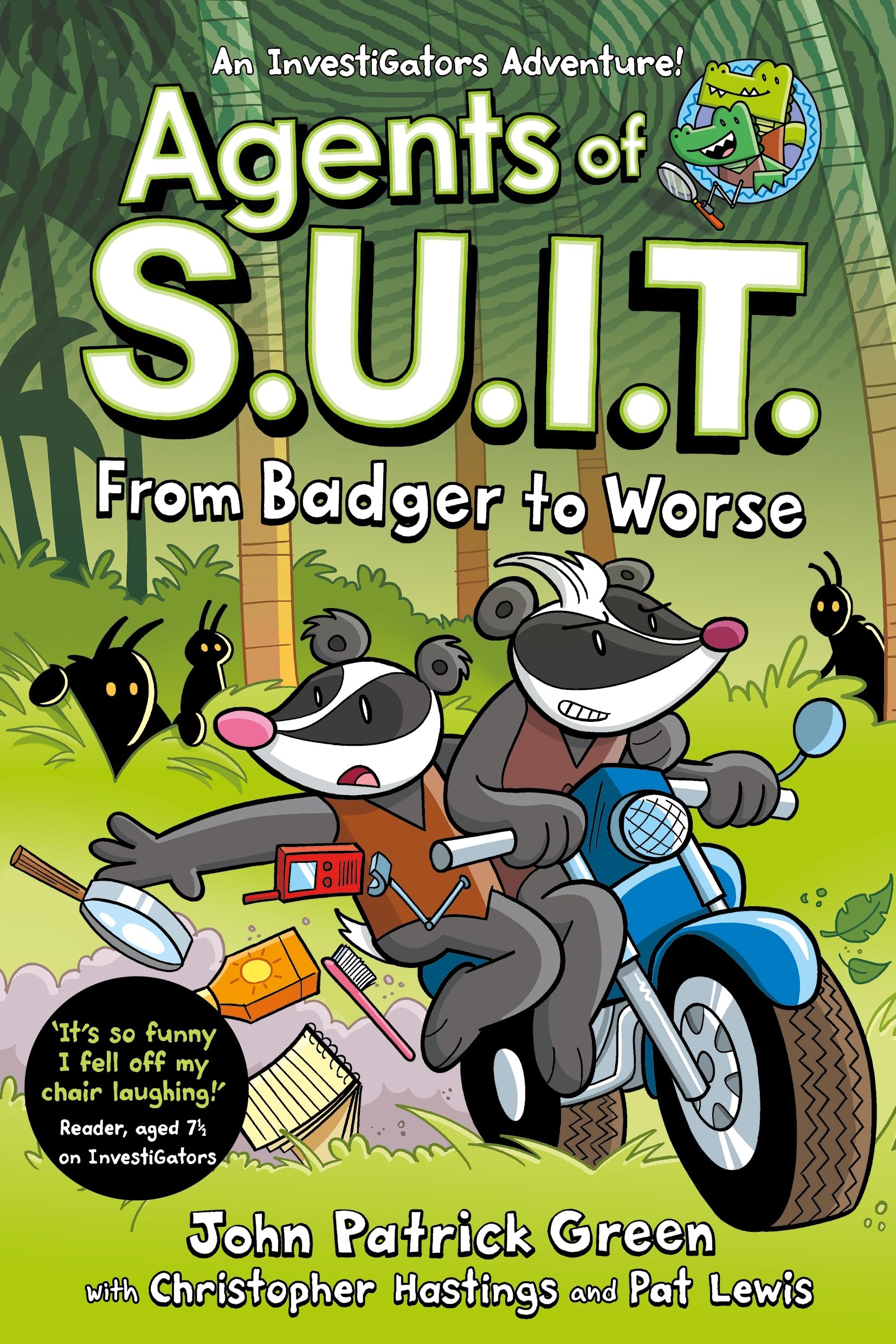 Agents of S.U.I.T.: From Badger to Worse Manga