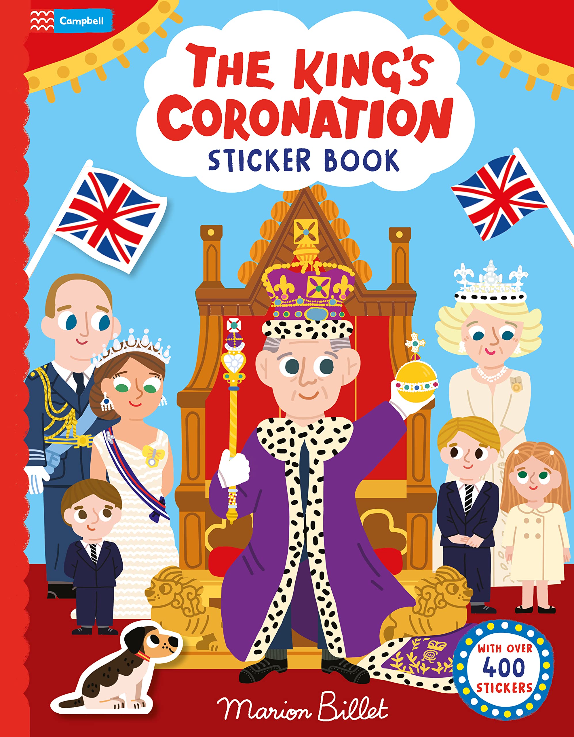 The King's Coronation Sticker Book (Campbell London) Non-fiction