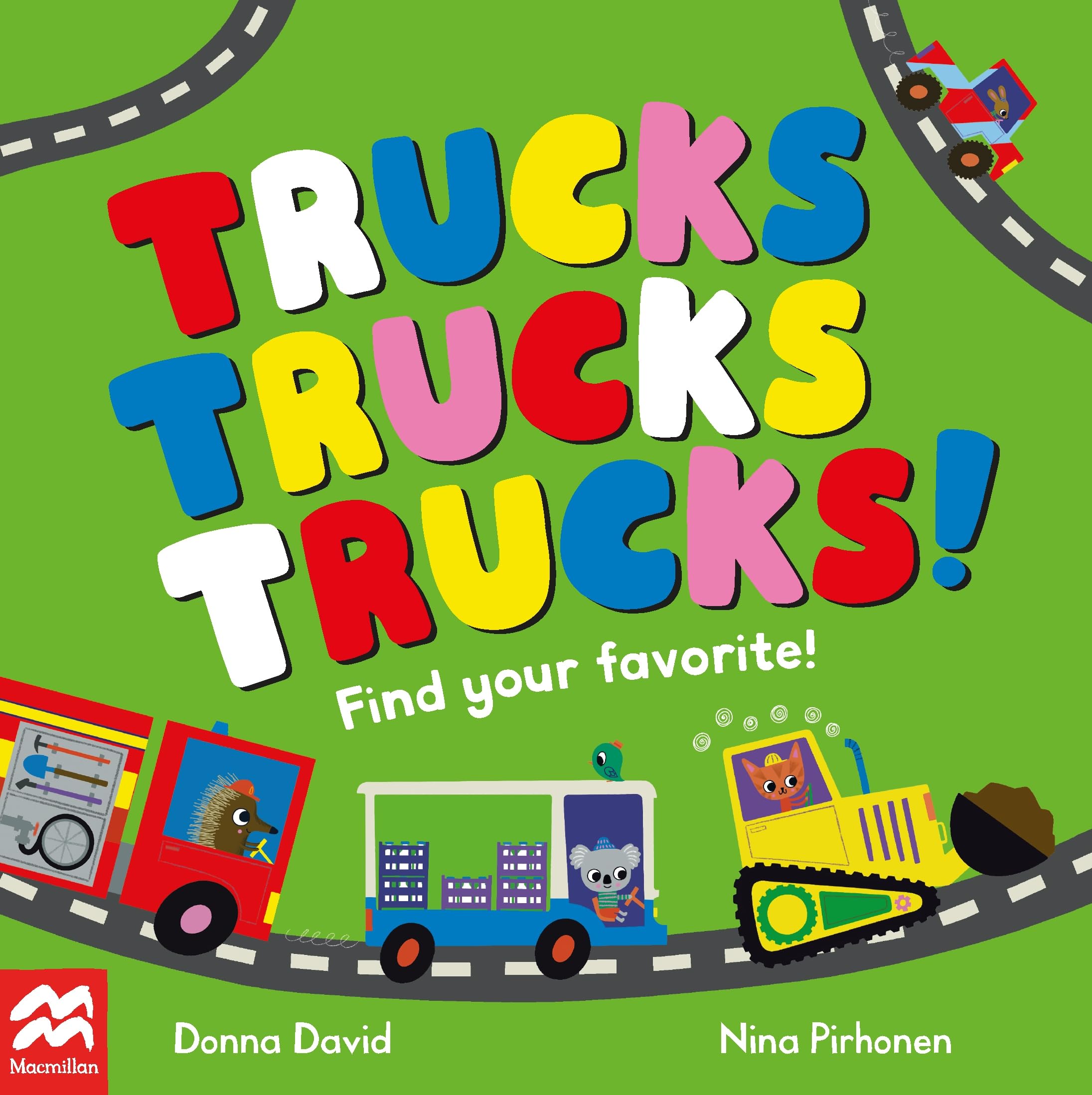 Trucks Trucks Trucks!: Find Your Favourite (50 to Follow and Count) Non-fiction