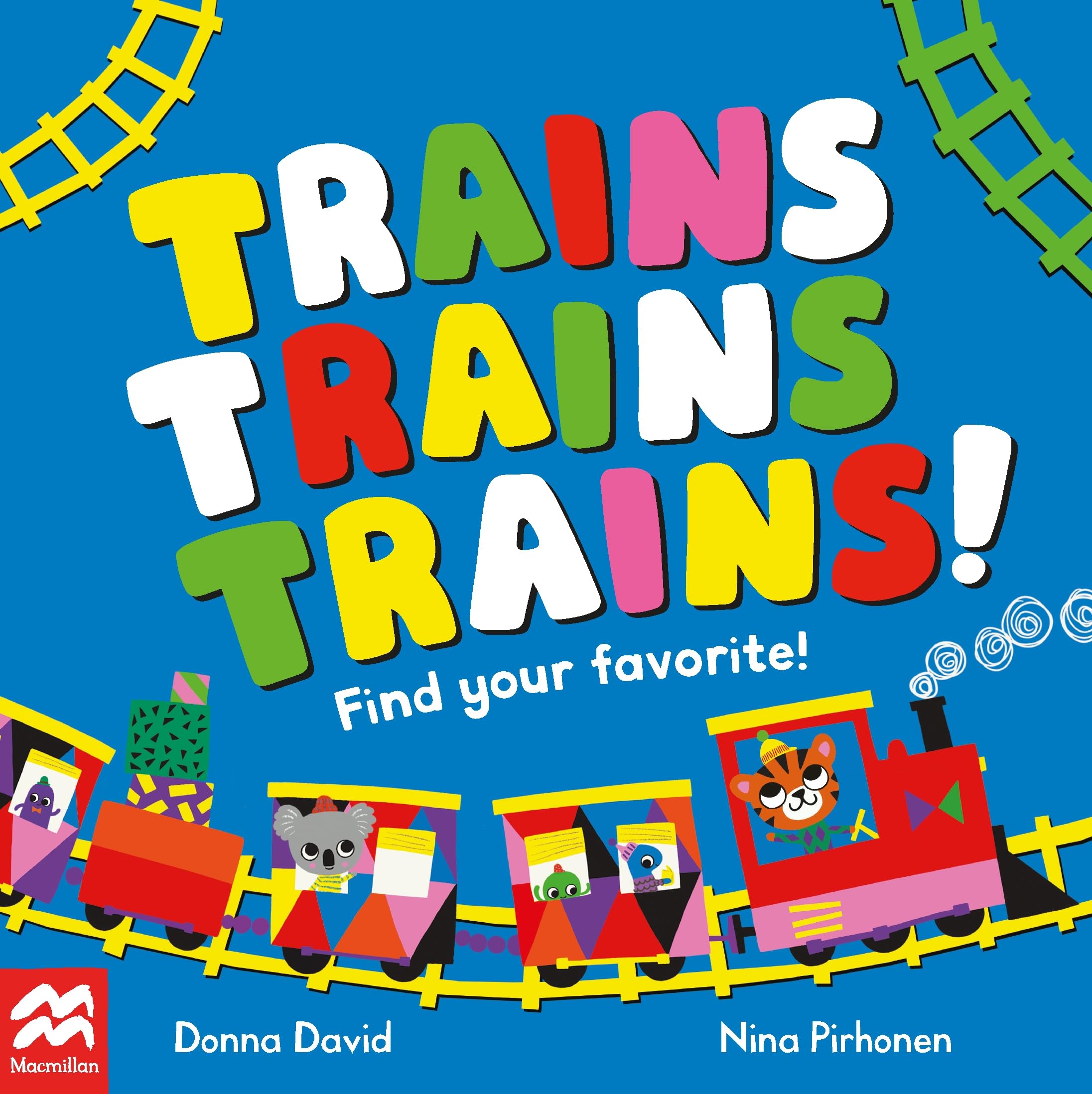 Trains Trains Trains!: Find Your Favourite (50 to Follow and Count) Non-fiction