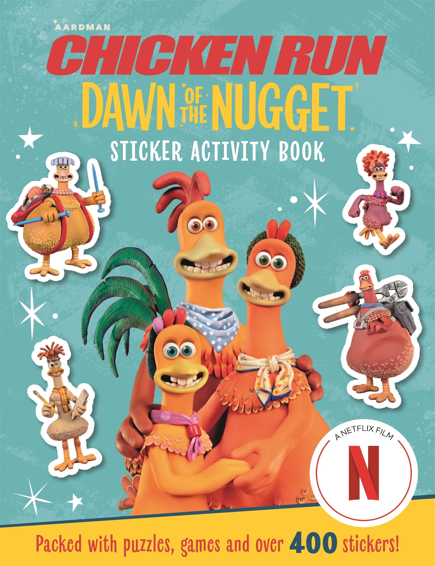 Chicken Run Dawn of the Nugget: Sticker Activity Book Non-fiction