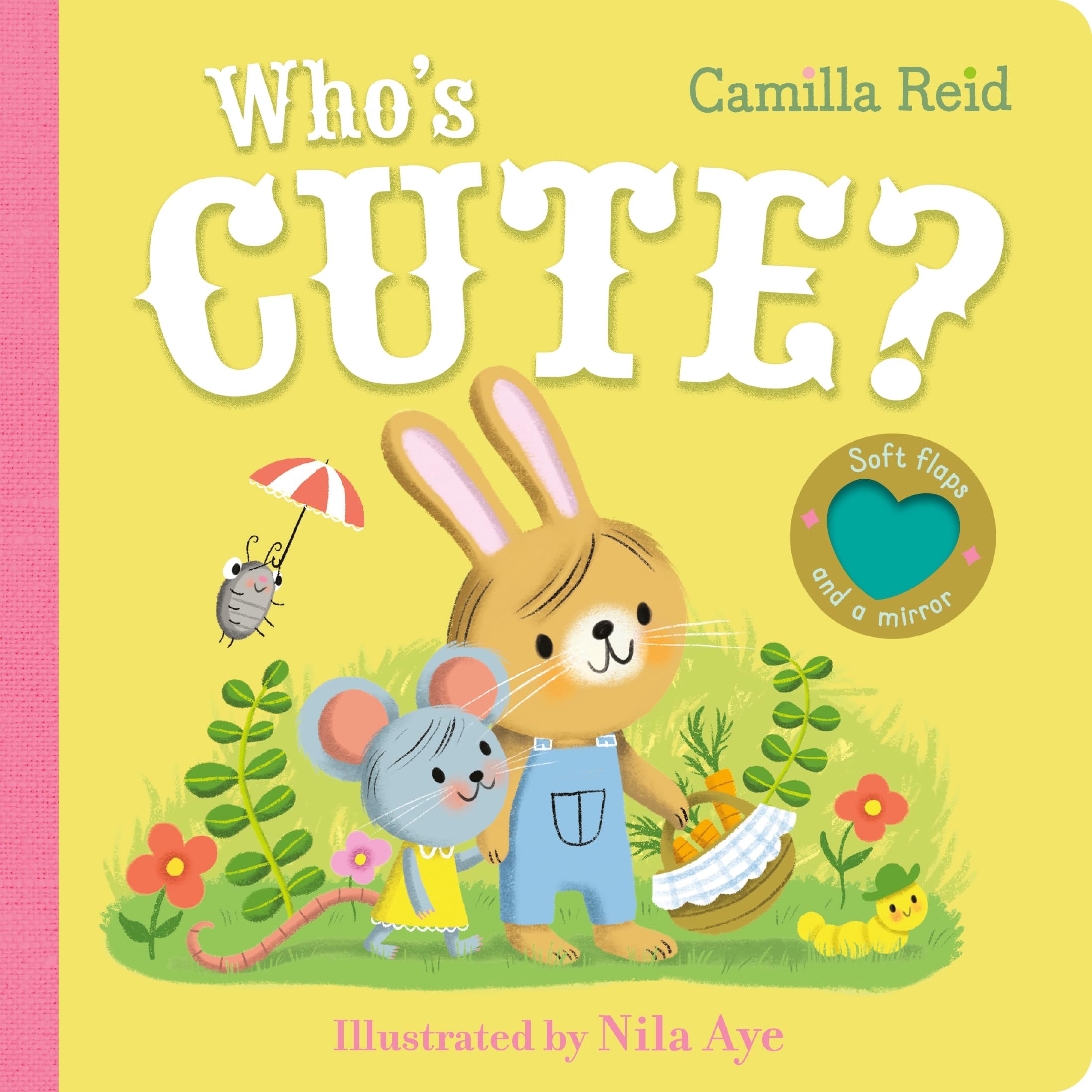 Who's Cute?: An Interactive Lift the Flap and Mirror Book for Toddlers (Soft Flaps) Parents & Children