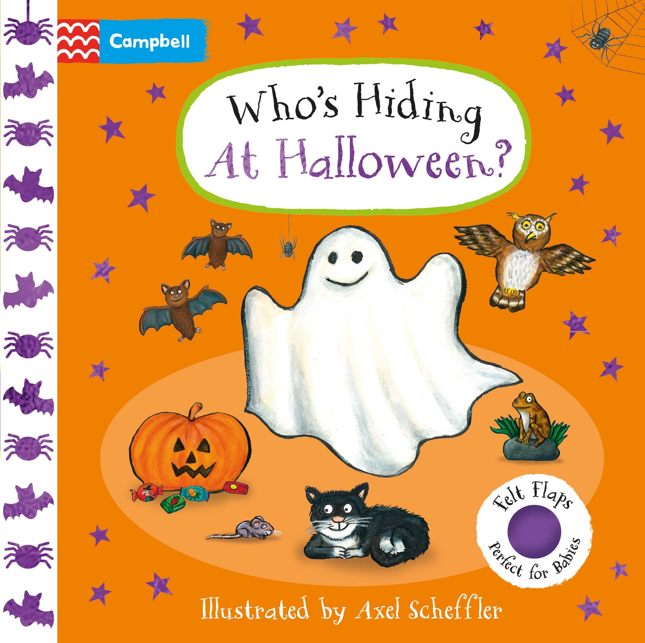Who's Hiding At Halloween?: A spooky soft flaps book - perfect for sharing with babies at Halloween! (Campbell Axel Scheffler) Parents & Children