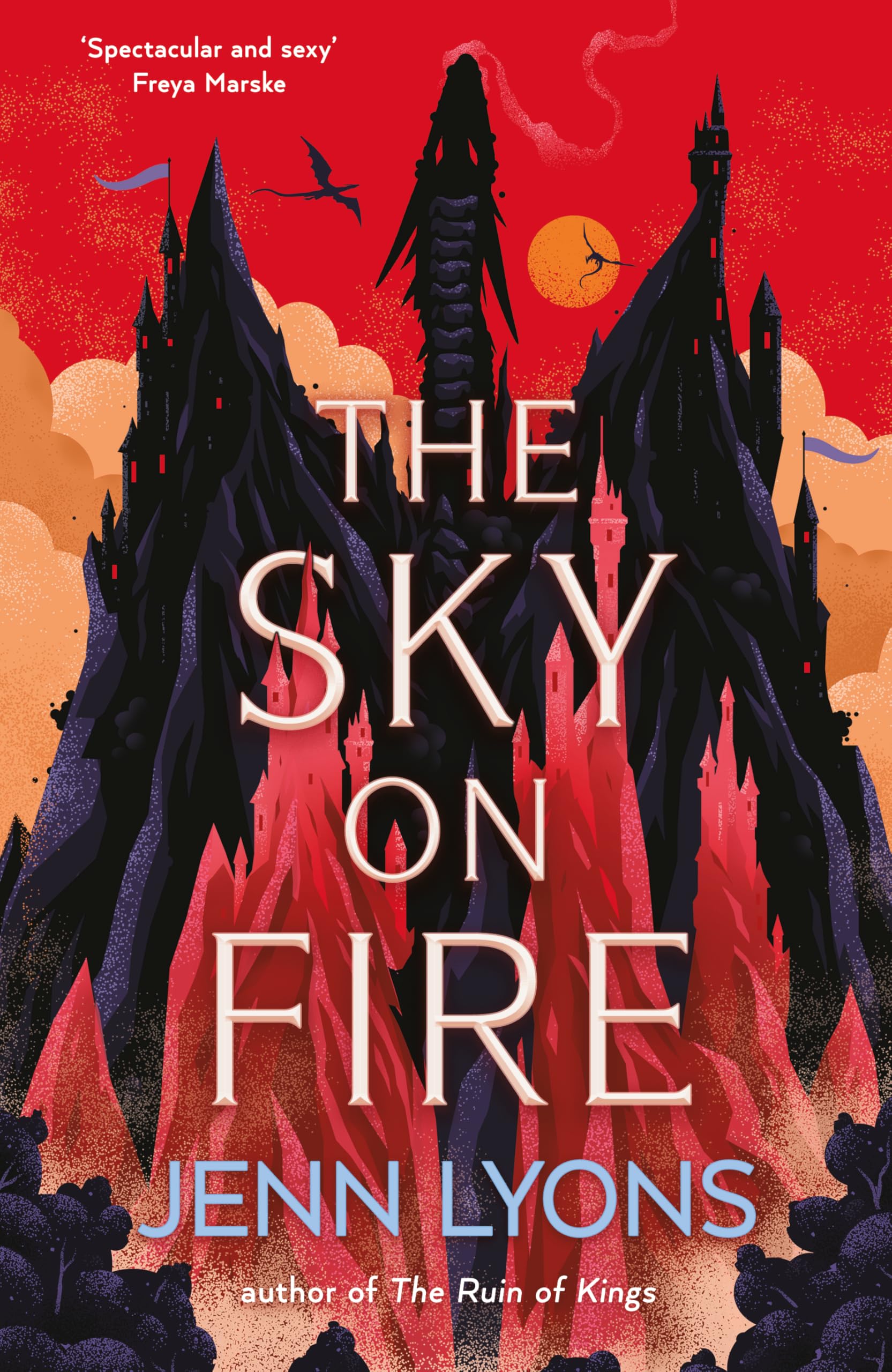 The Sky on Fire: A dragon heist adventure full of magic, high stakes and revenge LGBTQ+