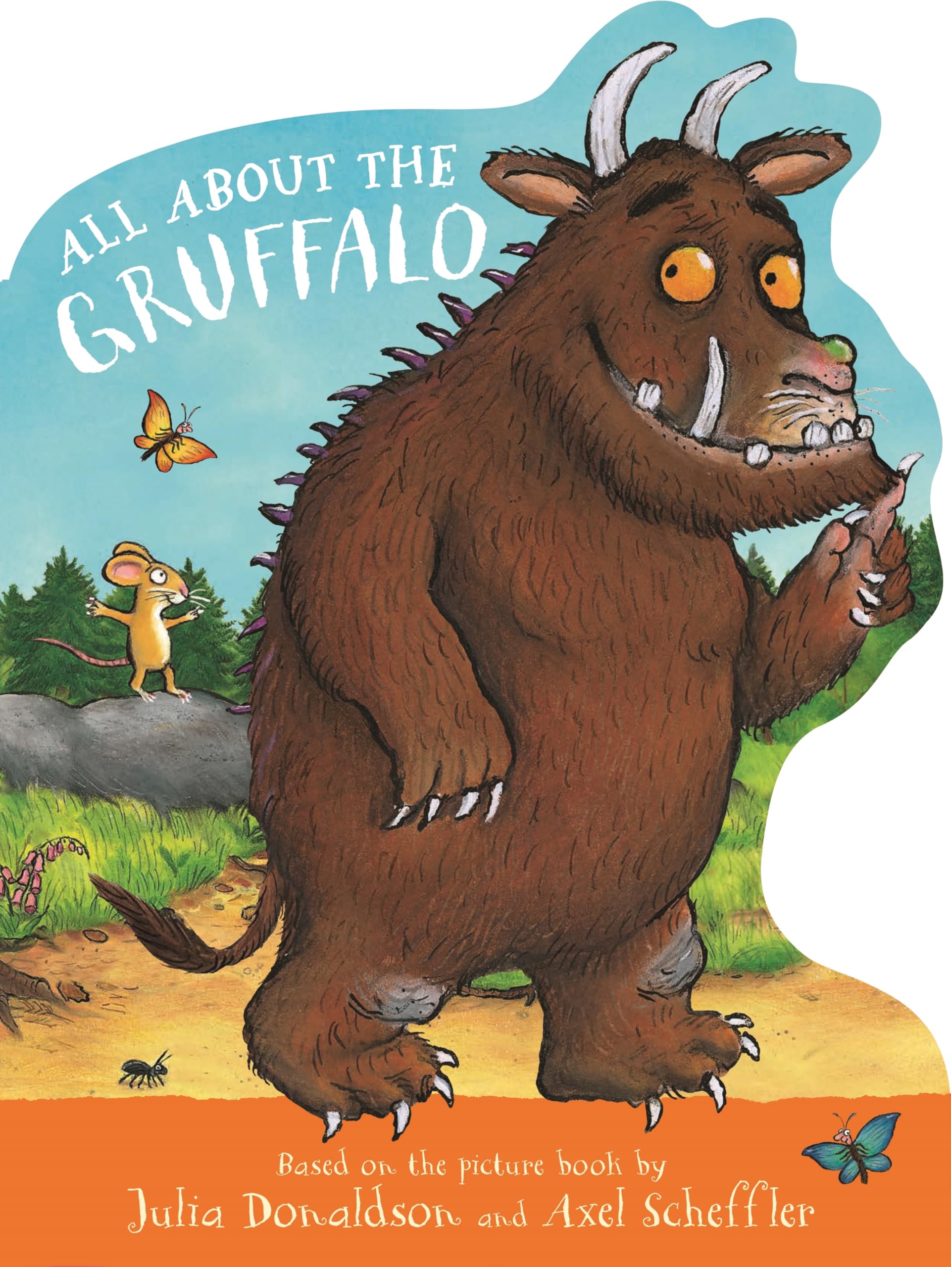 All About the Gruffalo: A shaped board book, perfect for little paws! book