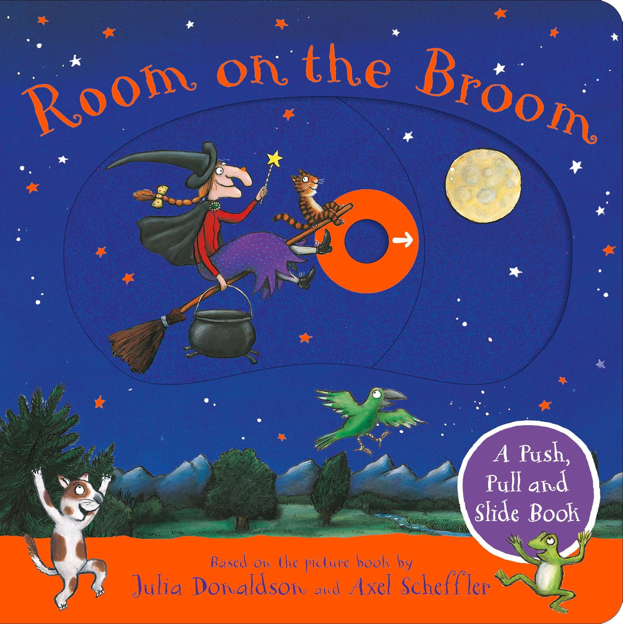 Room on the Broom: A Push, Pull and Slide Book: The perfect Halloween gift for toddlers Non-fiction