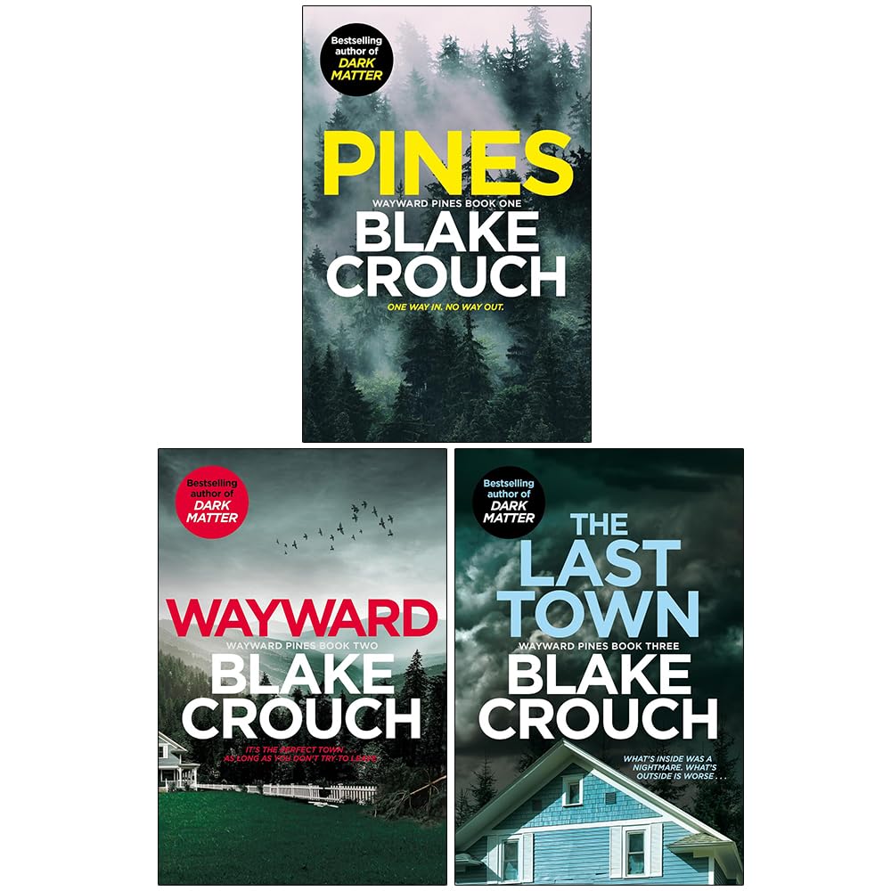 "Foblit ltd“ The Wayward Pines Trilogy Books Collection Set von Blake Crouch (Pines, Wayward & The Last Town) Fantasy & Sci-Fi