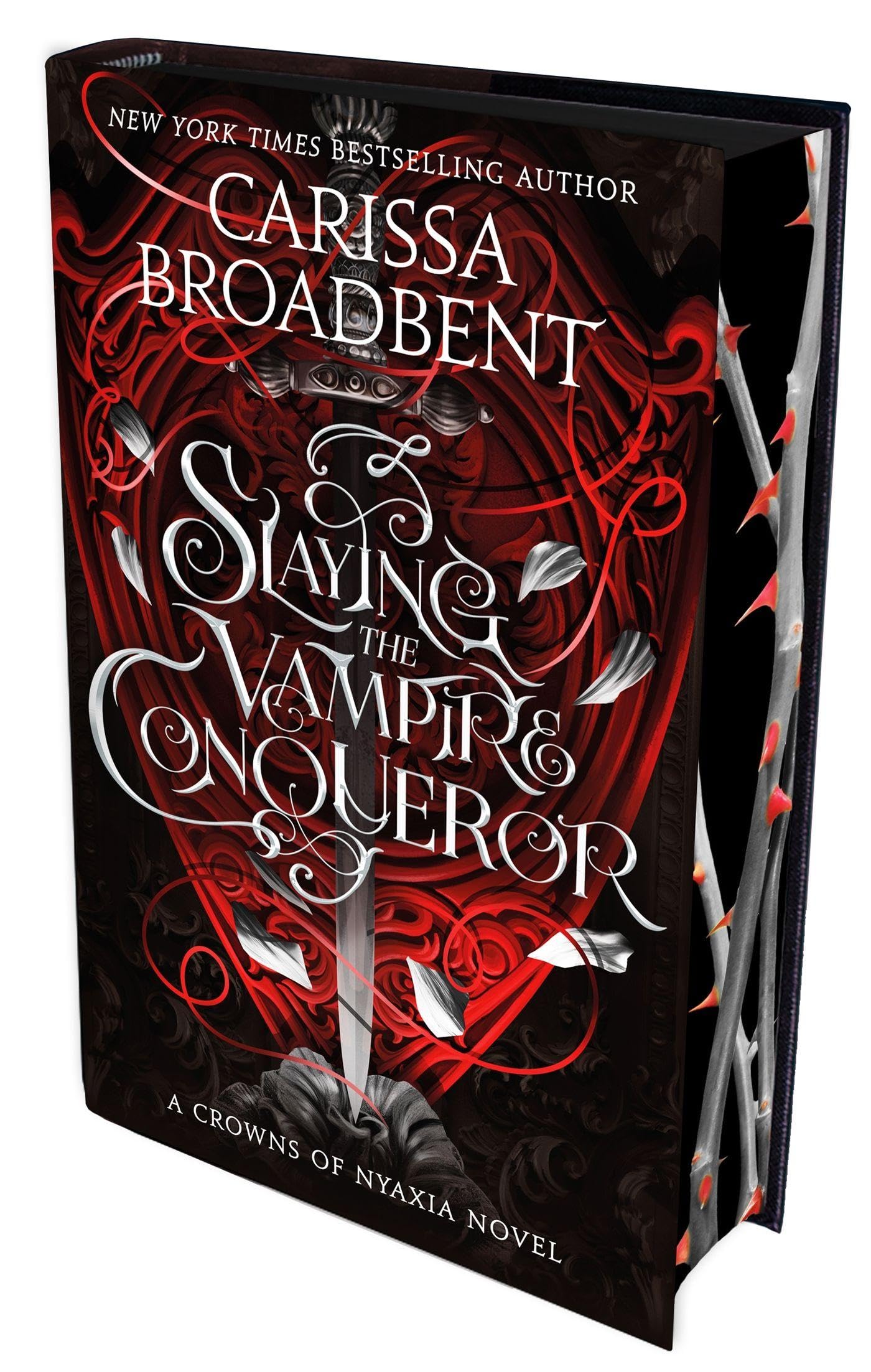 Slaying the Vampire Conqueror: A captivating slow burn romance set in the world of the Crowns of Nyaxia series Dark Fantasy