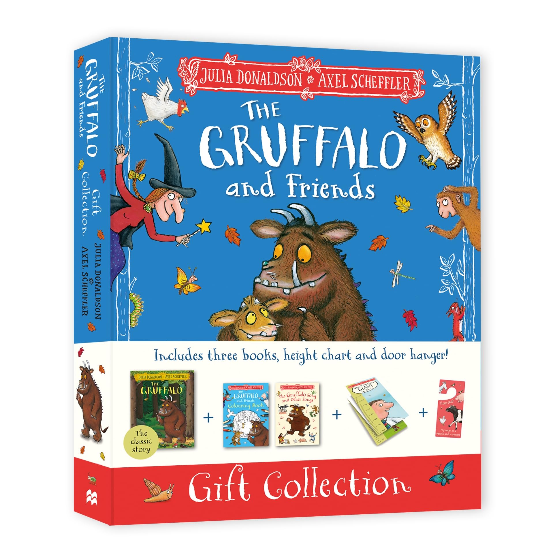 The Gruffalo and Friends Gift Collection: Three books plus a height chart and door hanger! Non-fiction