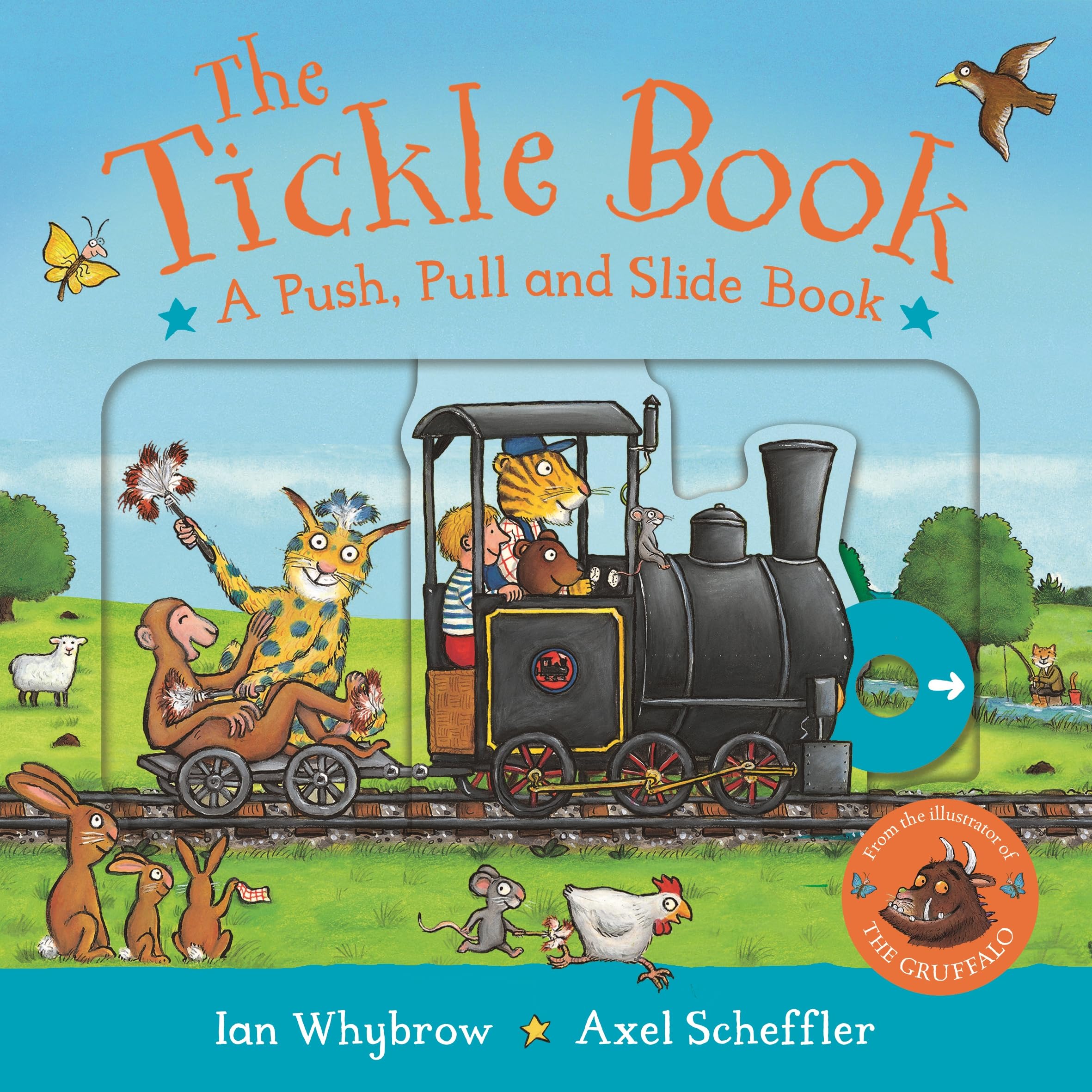 The Tickle Book: A Push Pull and Slide Book: A laugh-out-loud interactive adventure, perfect for preschoolers! (Tom and Bear) Non-fiction