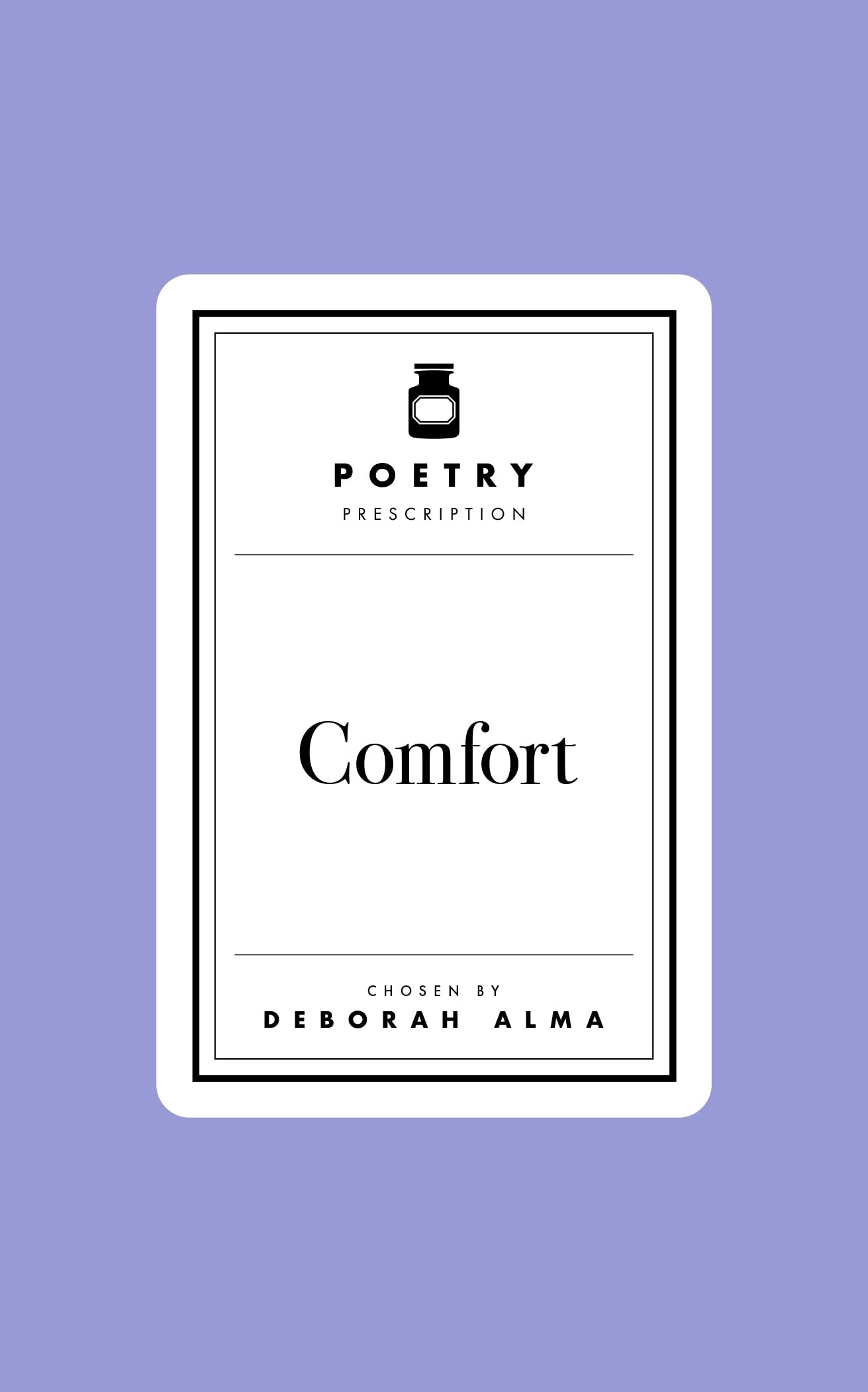 Poetry Prescription: Comfort Poetry