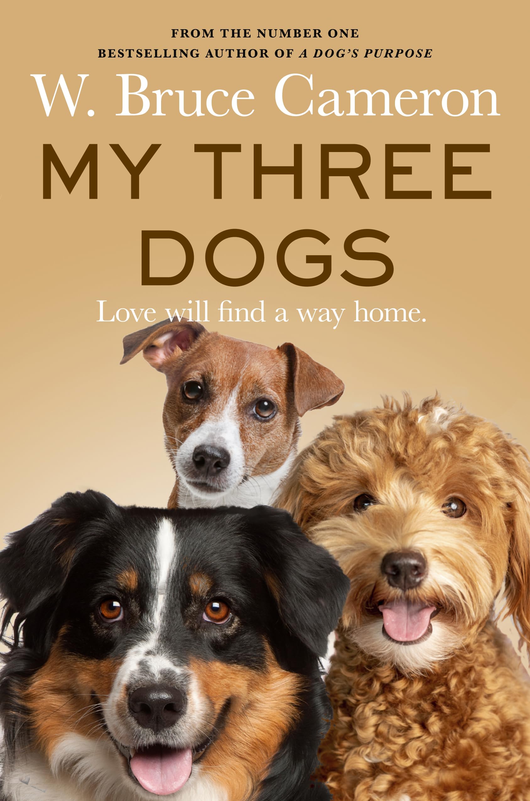 My Three Dogs: A Heartwarming Tale about Friendship, Family and Finding Home, from the Author of A Dog's Purpose Contemporary literature