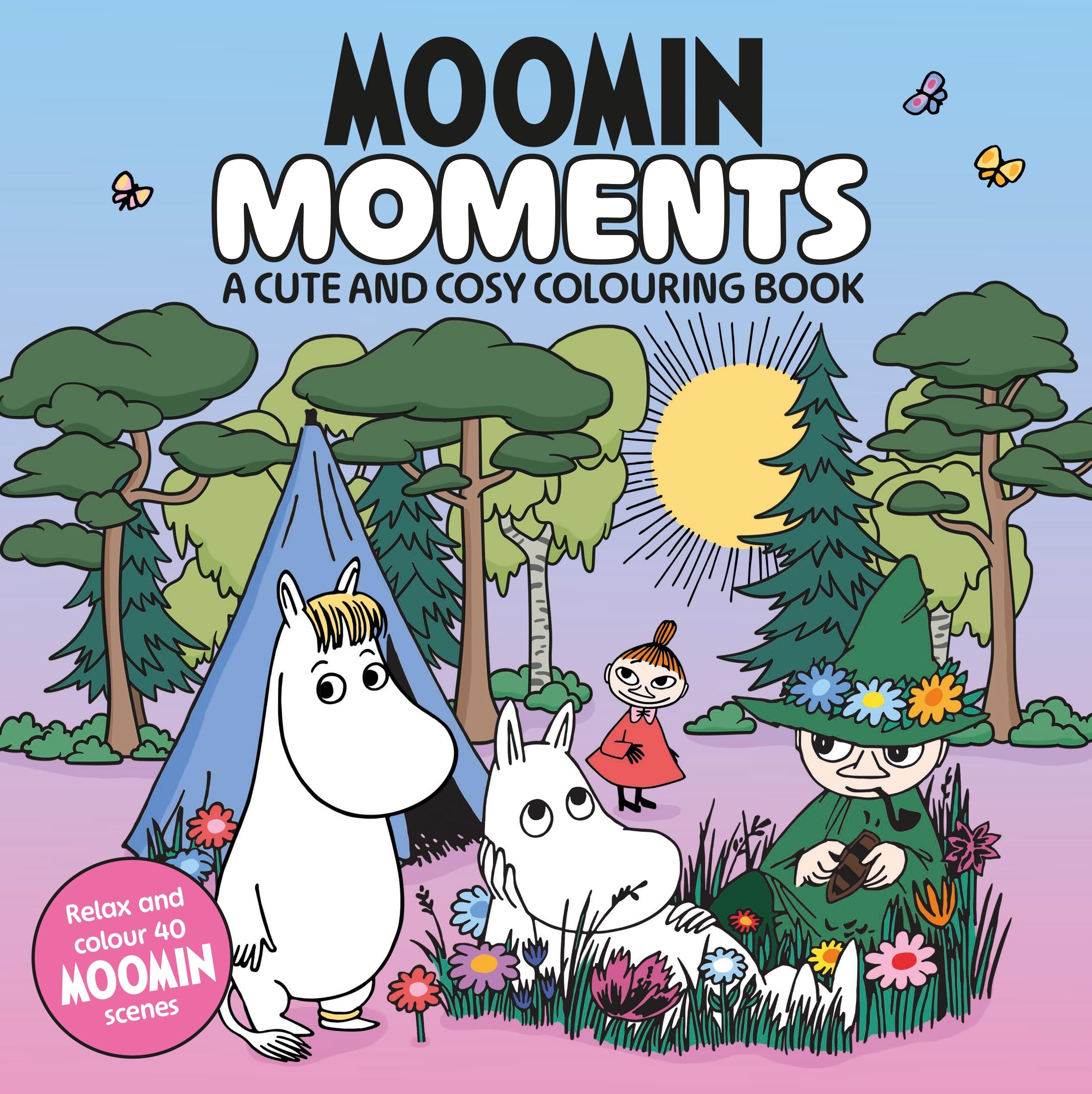 Moomin Moments: A Cute and Cosy Colouring Book for All Ages Hobbies & Crafts
