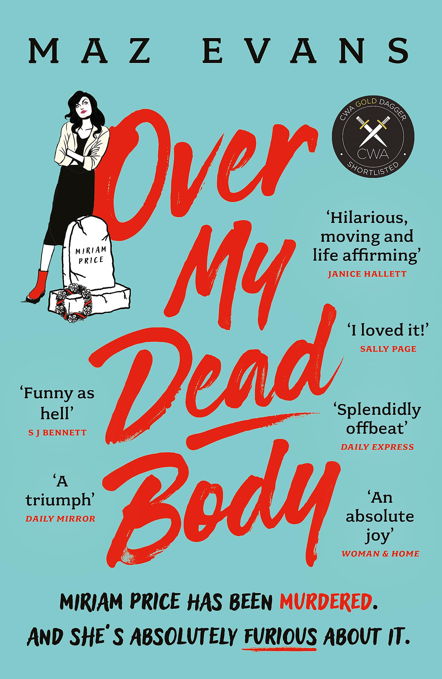 Over My Dead Body Contemporary literature Books