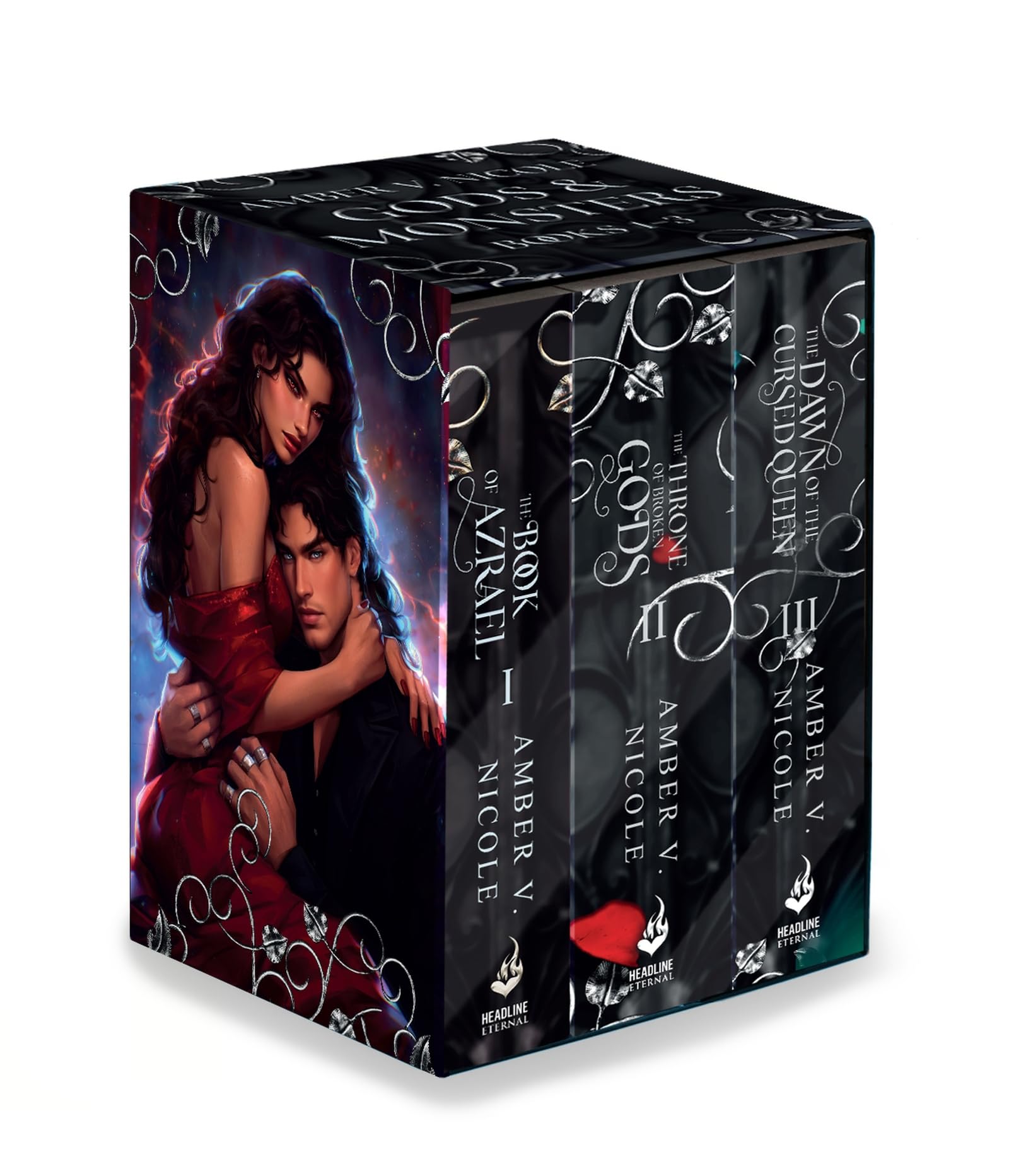 Gods & Monsters Books 1-3 Collection (The Book of Azrael, The Throne of Broken Gods, The Dawn of the Cursed Queen): Discover the incredible dark romantasy sensation in this new box set! Dark Fantasy