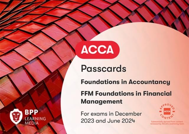 FIA Foundations in Financial Management FFM: Passcards book