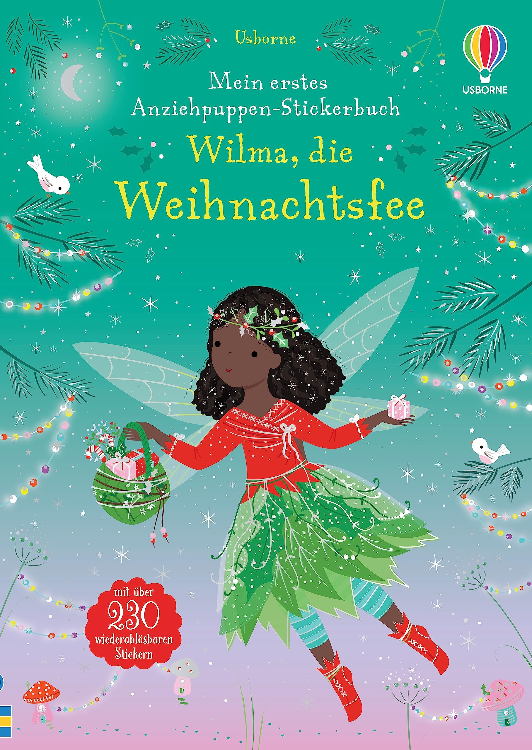 Mein erstes Anziehpuppen-Stickerbuch: Wilma, die Weihnachtsfee Non-fiction