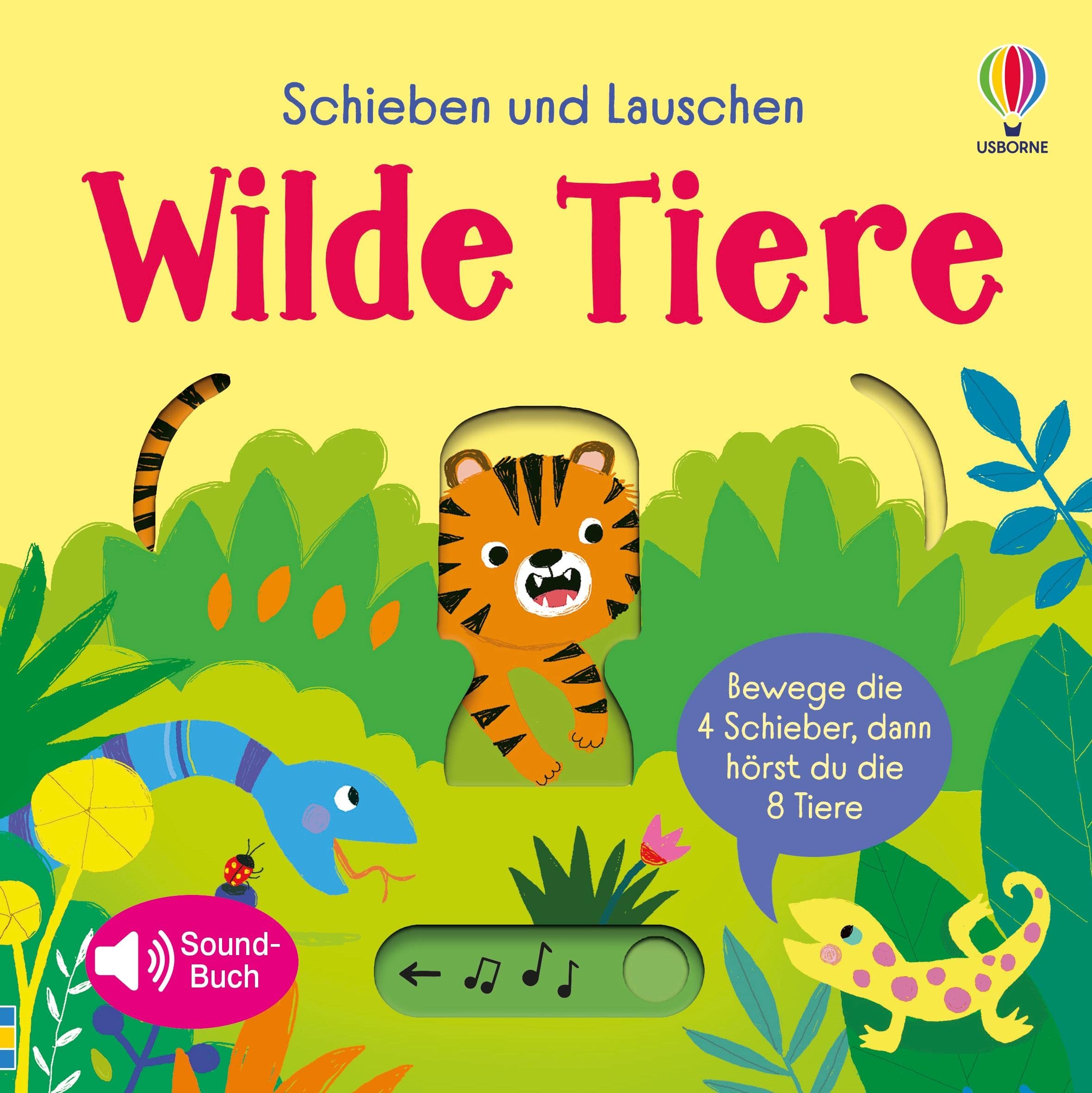 Schieben und Lauschen: Wilde Tiere Non-fiction