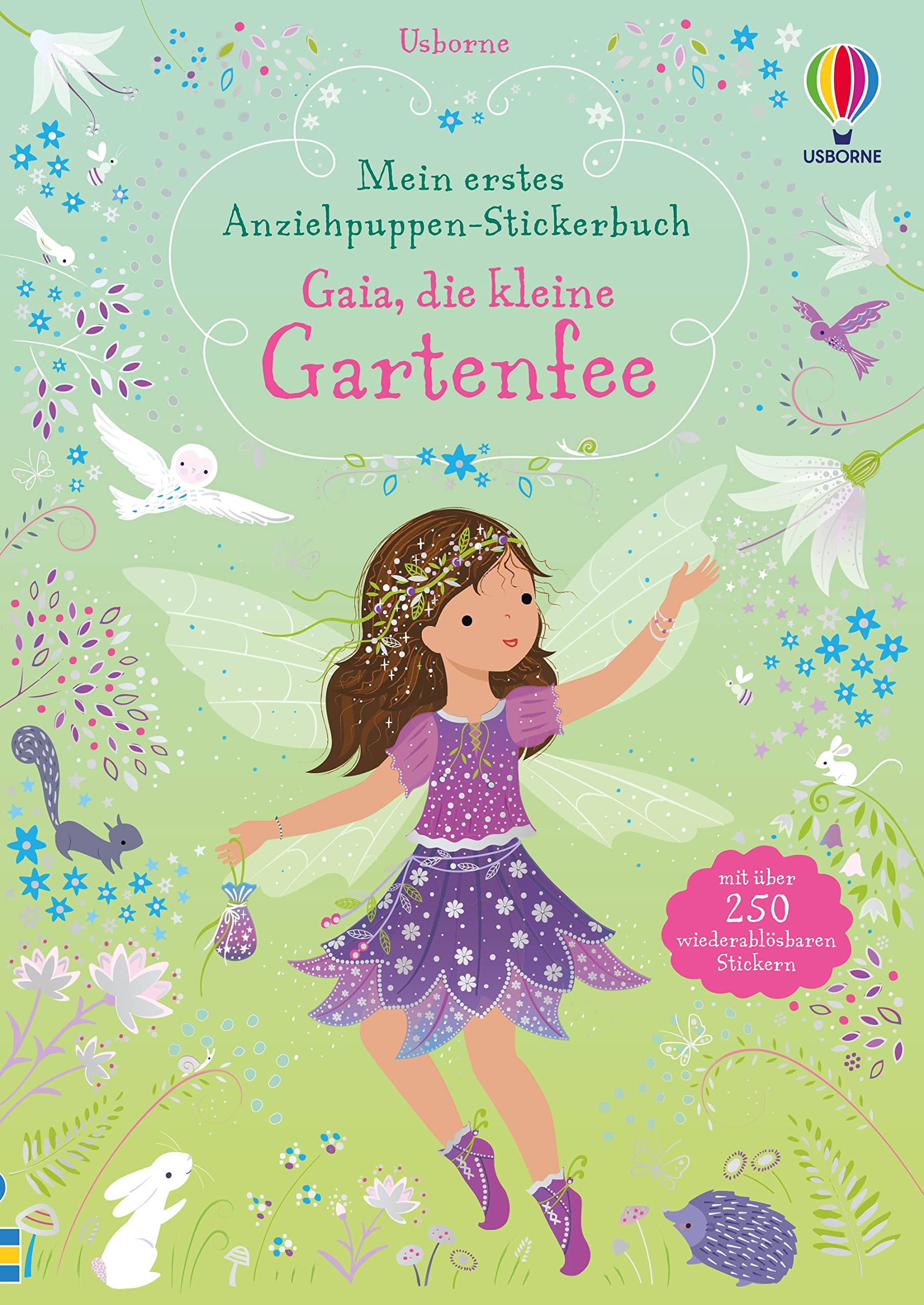 Mein erstes Anziehpuppen-Stickerbuch: Gaia, die kleine Gartenfee Posters