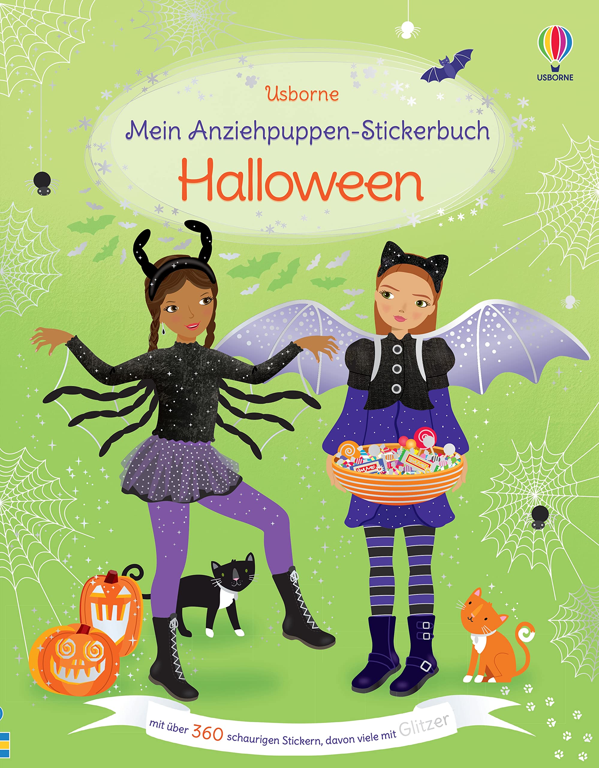 Mein Anziehpuppen-Stickerbuch: Halloween Tiptoi & Games