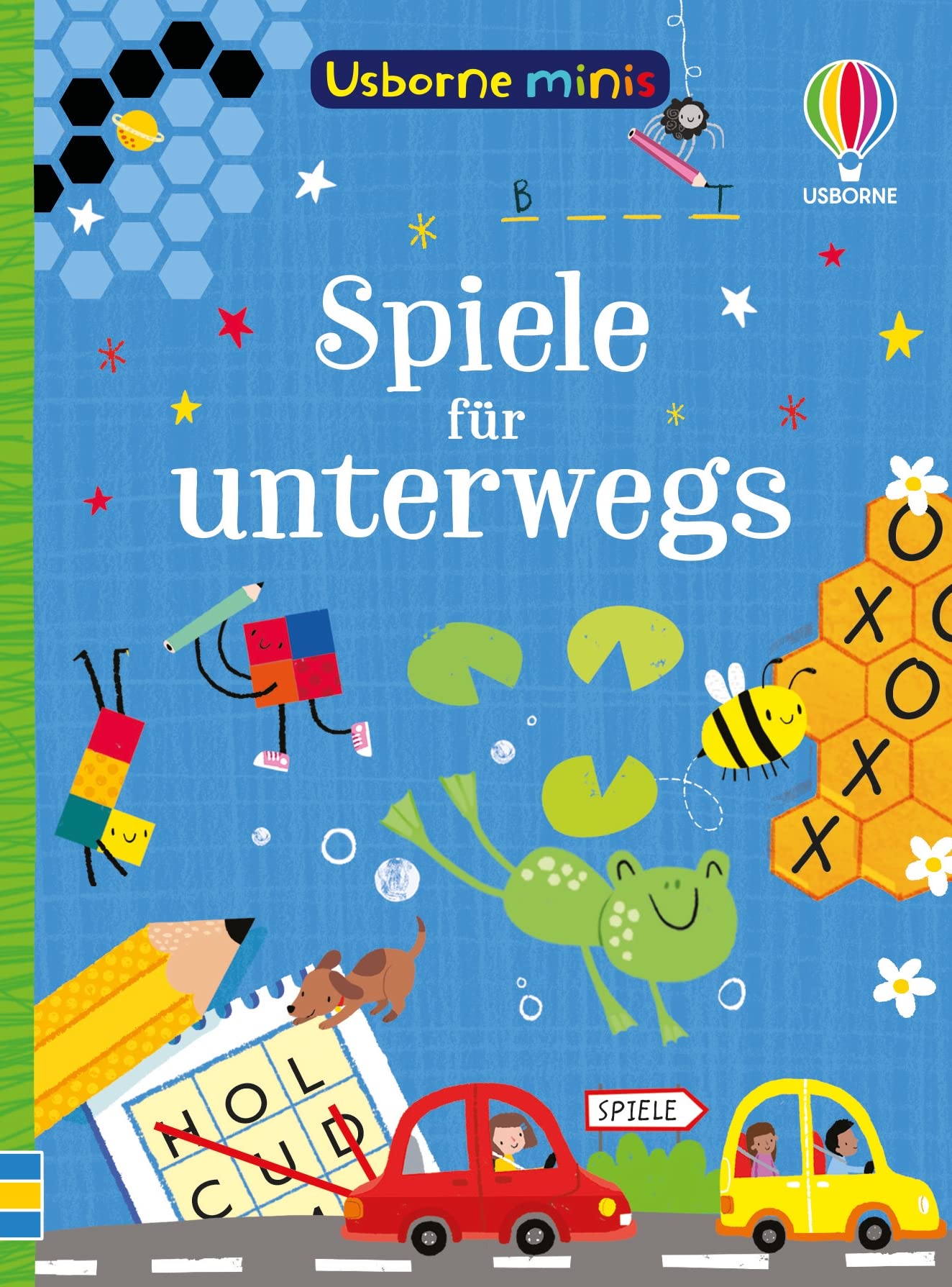 Usborne Minis: Spiele für unterwegs: Mini-Buch mit Spielen für zwei Personen – für eine Reise oder einfach zwischendurch – ab 5 Jahren (Usborne-Minis-Reihe) Tiptoi & Games