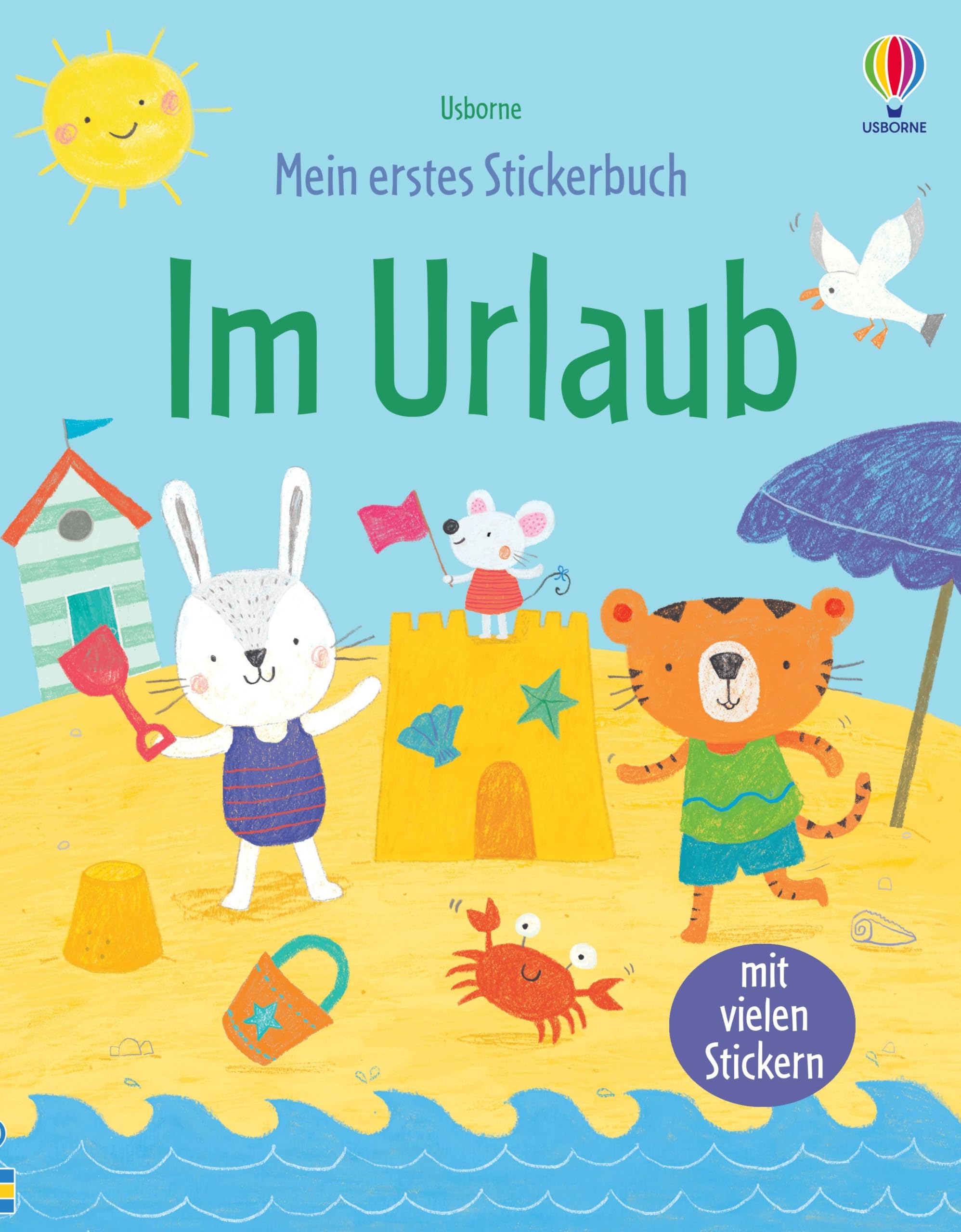 Mein erstes Stickerbuch: Im Urlaub: mit vielen Stickern ins Ferienvergnügen – Stickerheft ab 3 Jahren (Meine ersten Stickerbücher) Leisure, Home & Garden