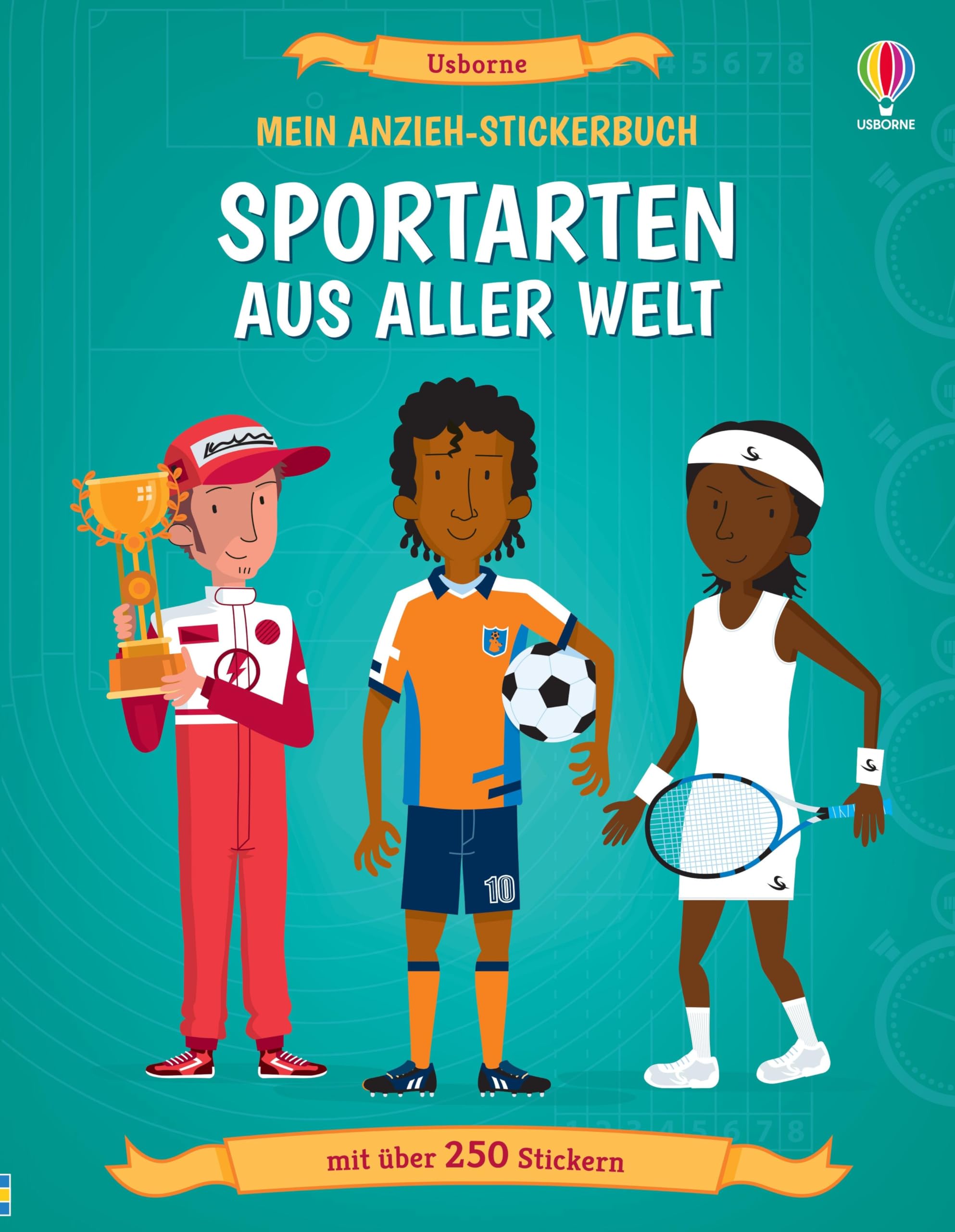 Mein Anzieh-Stickerbuch: Sportarten aus aller Welt Leisure & Fun
