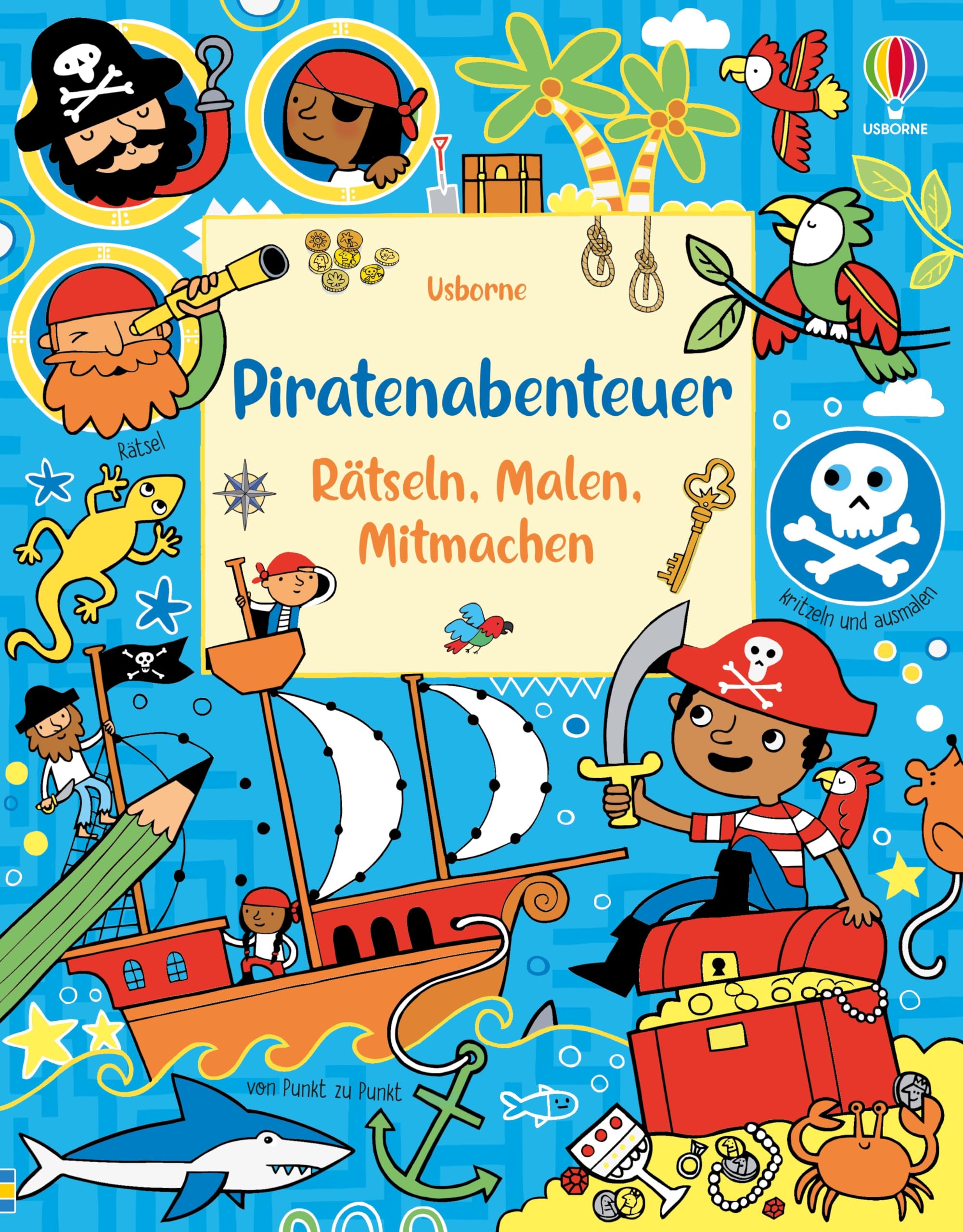 Product Image: Piratenabenteuer - Rätseln, Malen, Mitmachen