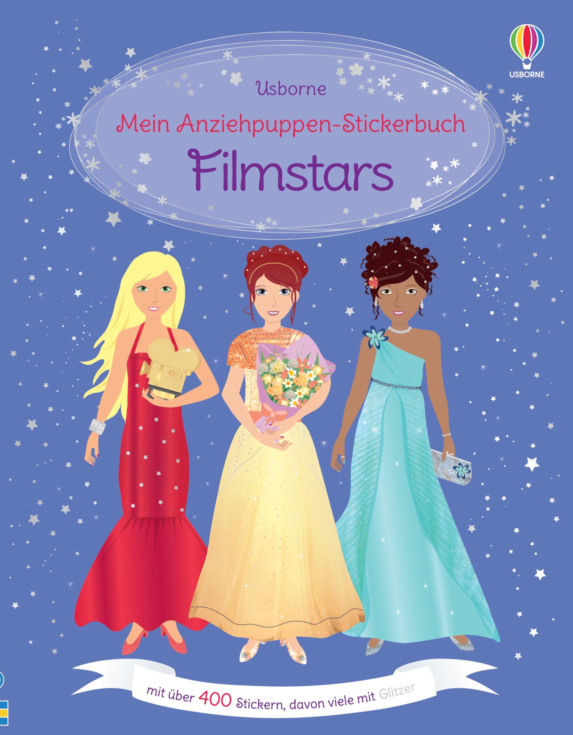 Mein Anziehpuppen-Stickerbuch: Filmstars book