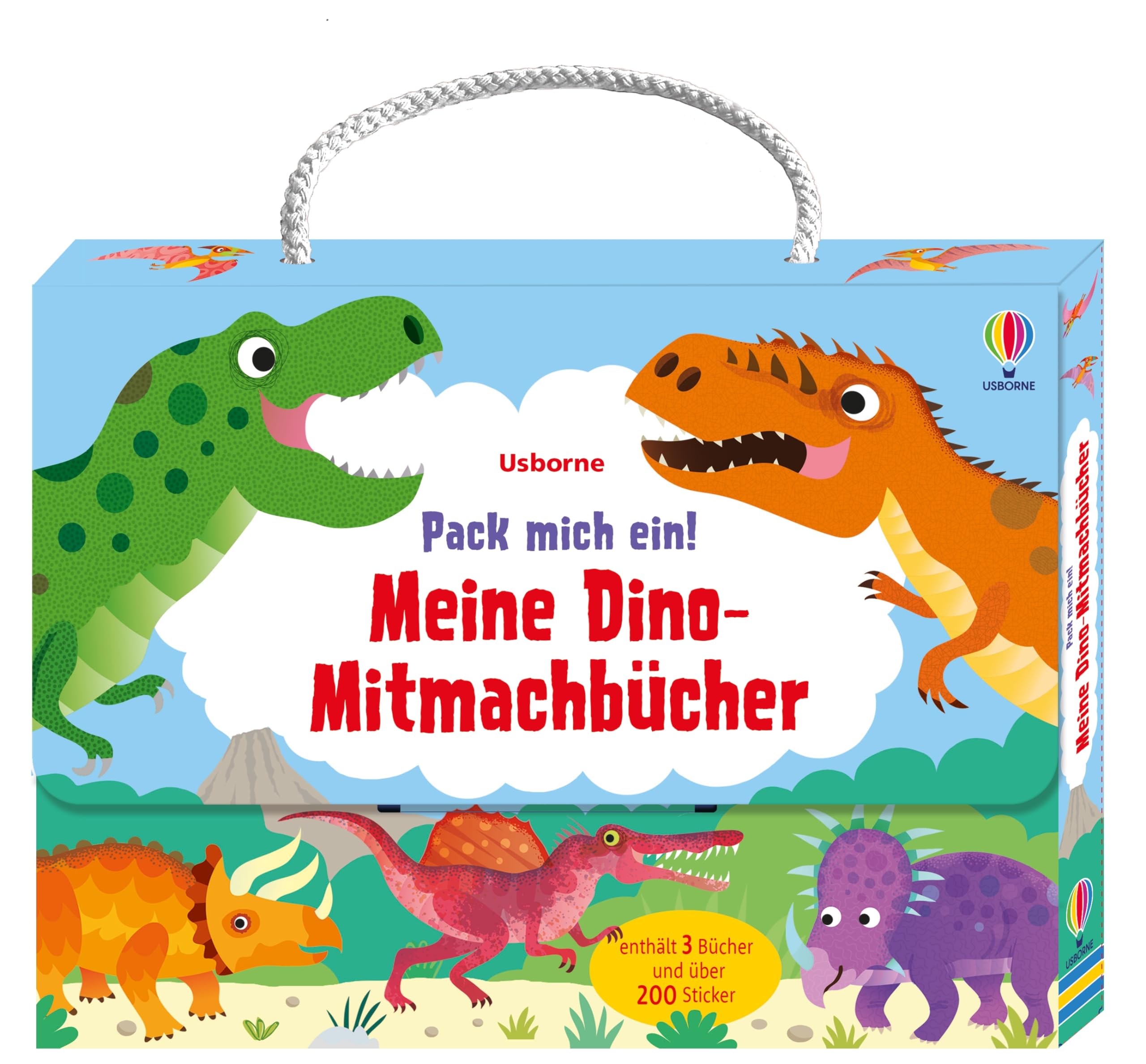 Pack mich ein! Meine Dino-Mitmachbücher book