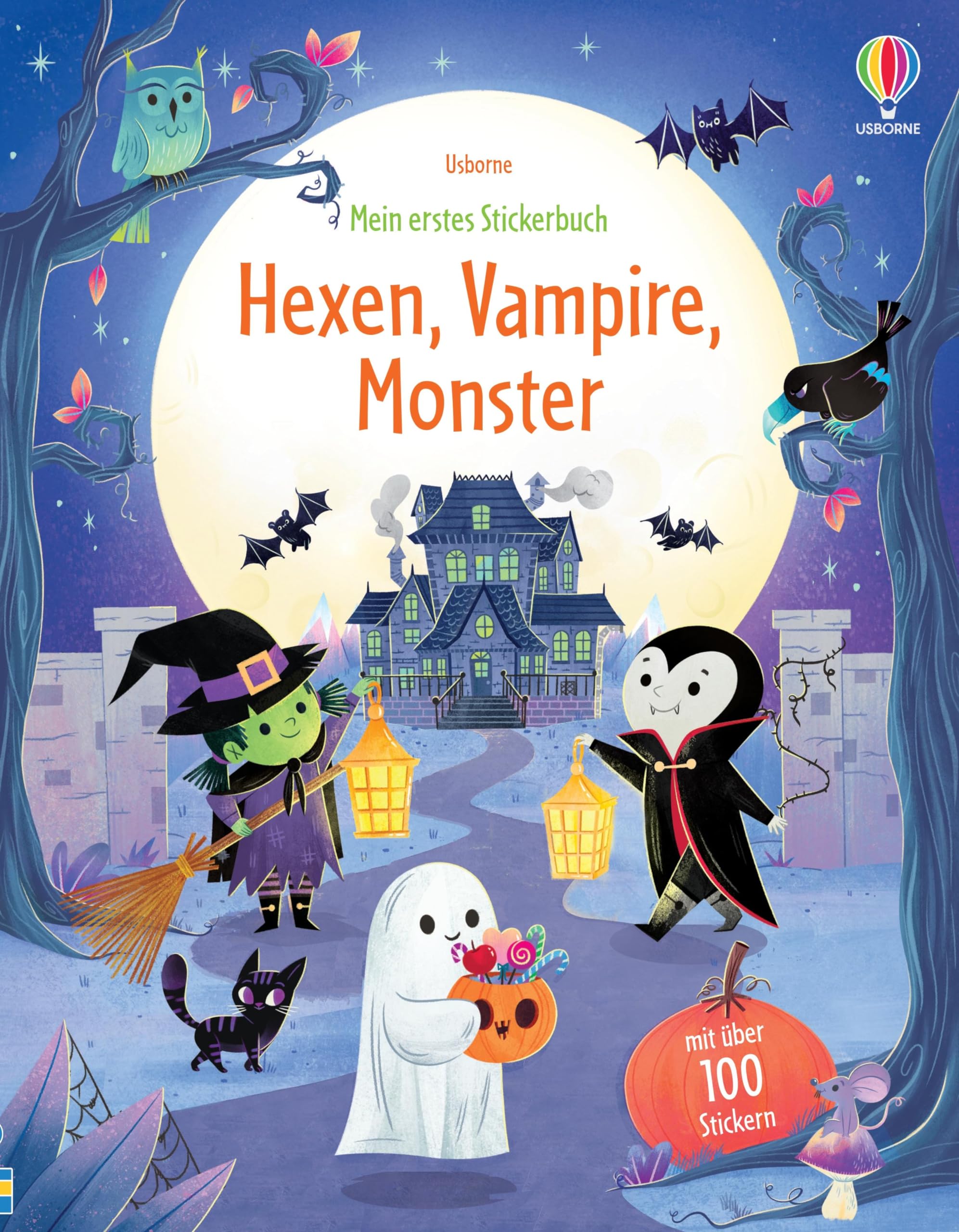 Mein erstes Stickerbuch: Hexen, Vampire, Monster Tiptoi & Games