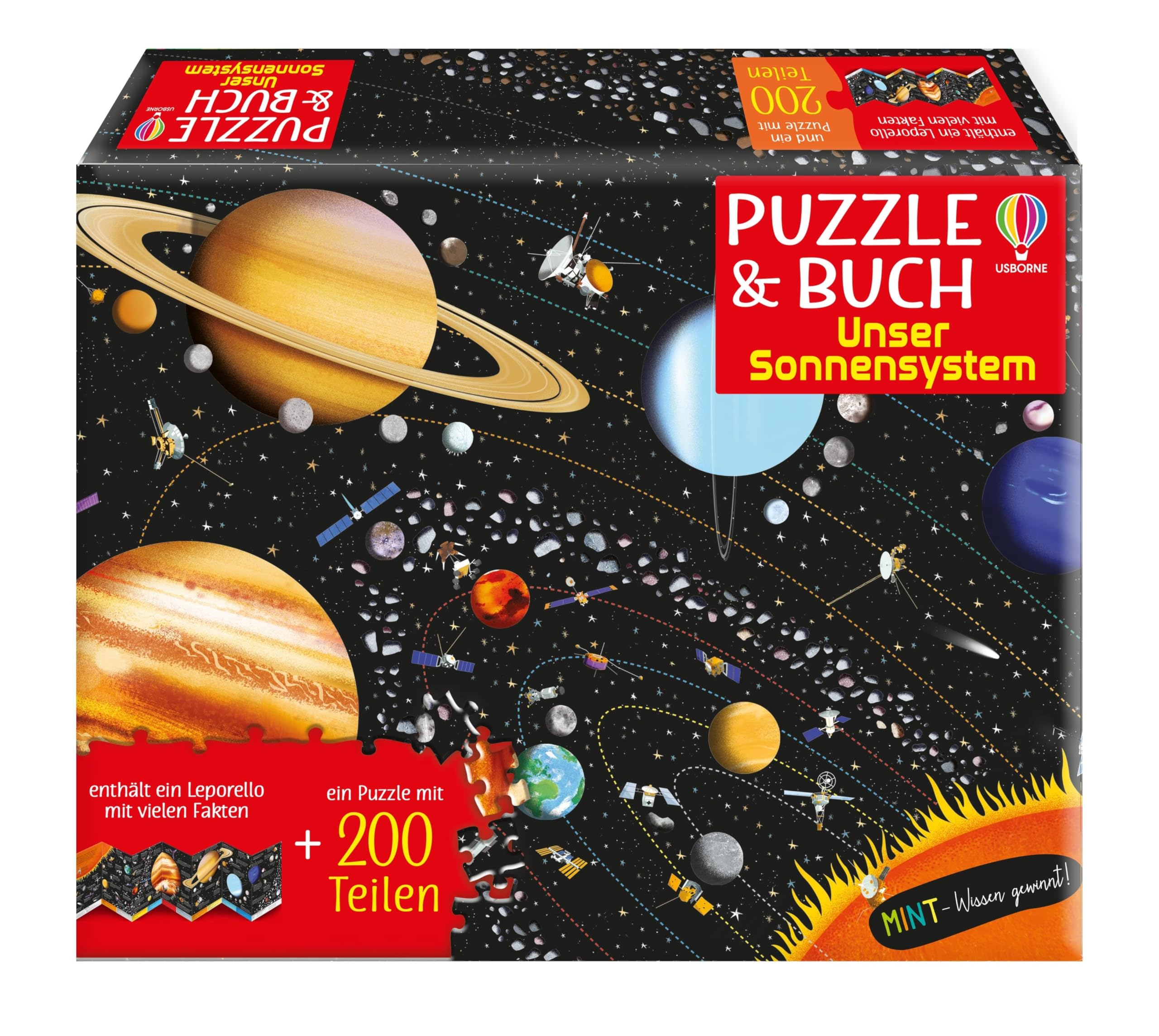 Product Image: MINT - Wissen gewinnt! Puzzle & Buch: Unser Sonnensystem