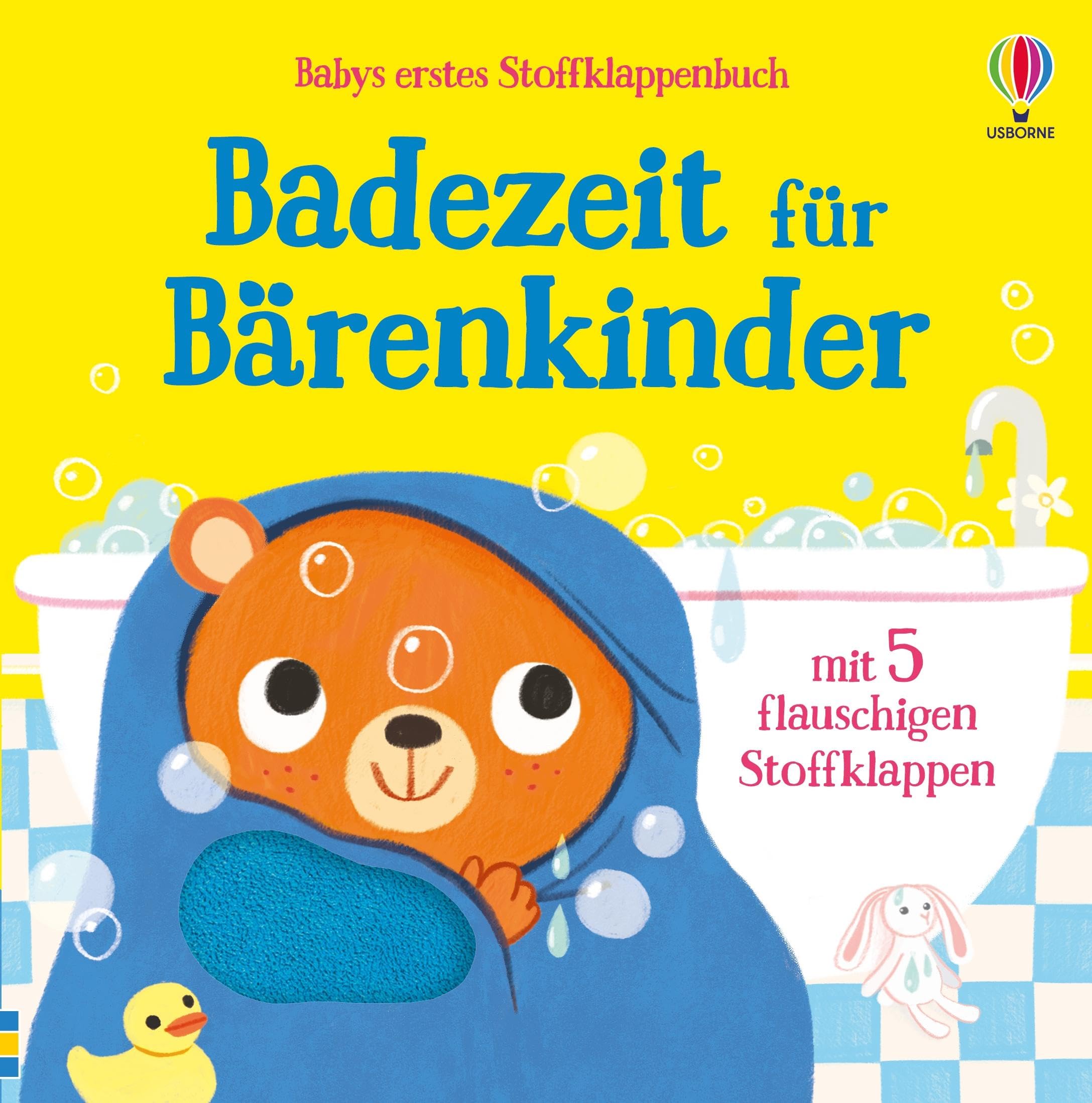Babys erstes Stoffklappenbuch: Badezeit für Bärenkinder: mit 5 flauschigen Stoffklappen – für Kinder ab 6 Monaten (Babys erste Stoffklappenbücher) Health, Nutrition & Fitness