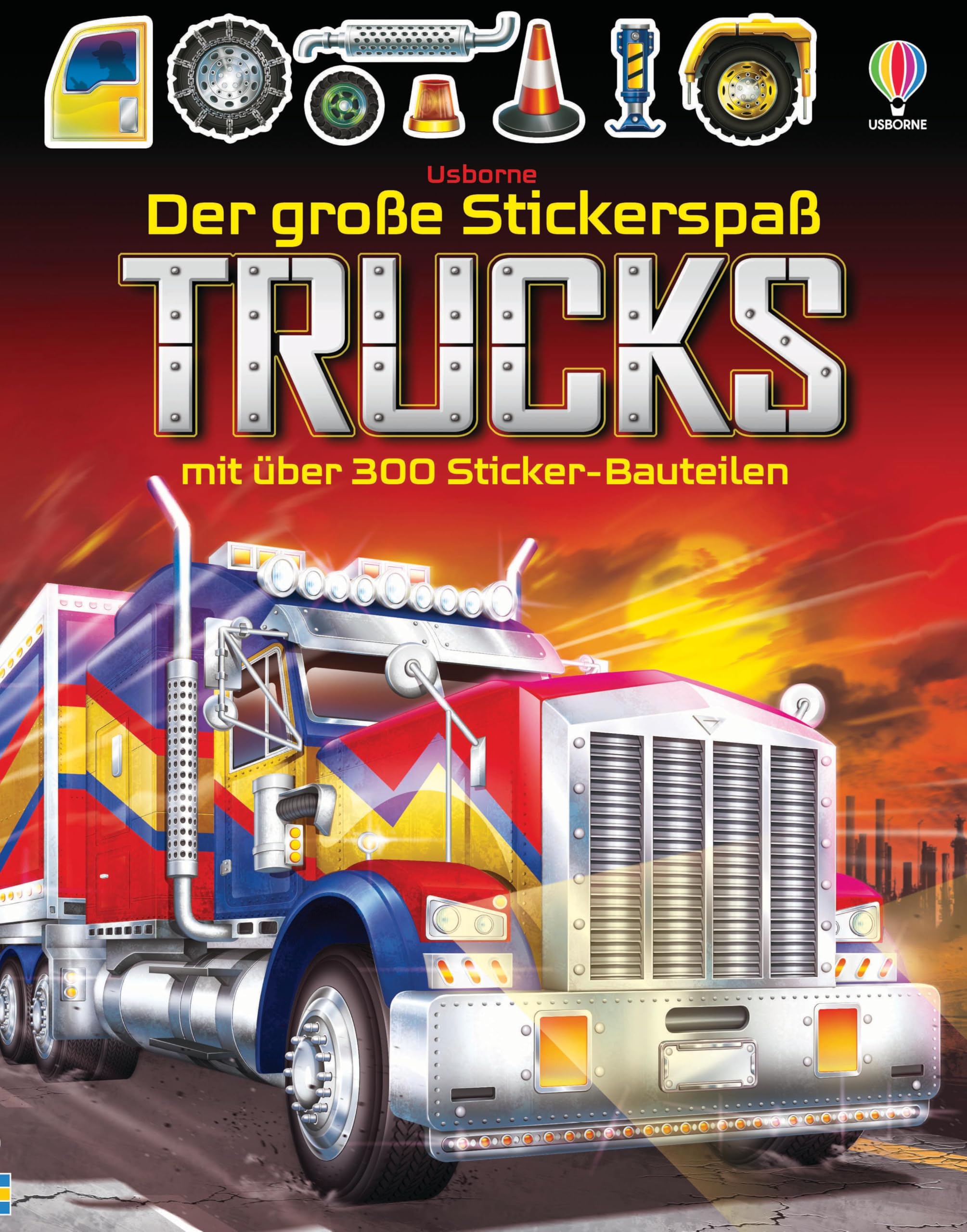 Der große Stickerspaß: Trucks Non-fiction books for kids