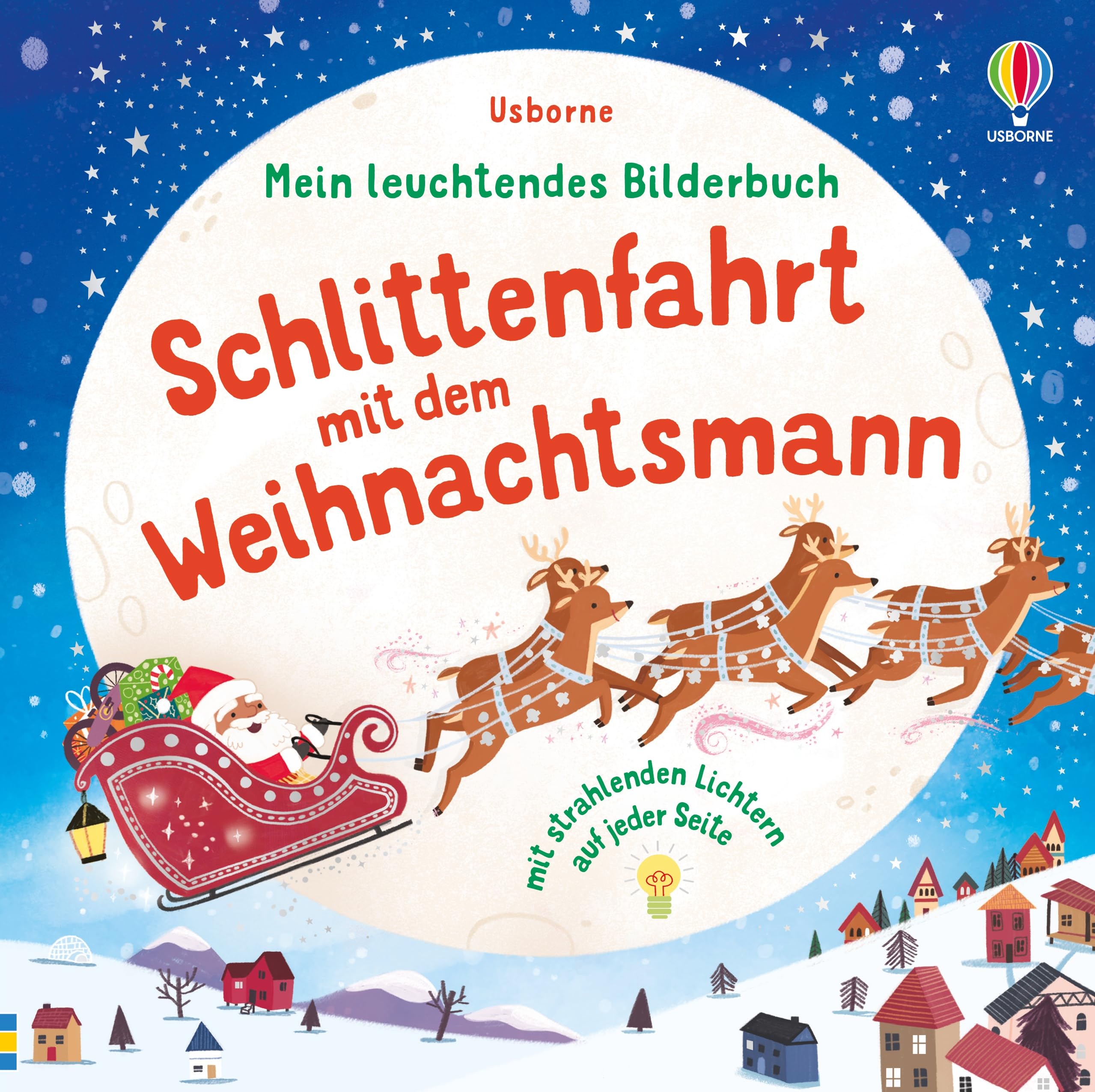 Mein leuchtendes Bilderbuch: Schlittenfahrt mit dem Weihnachtsmann book