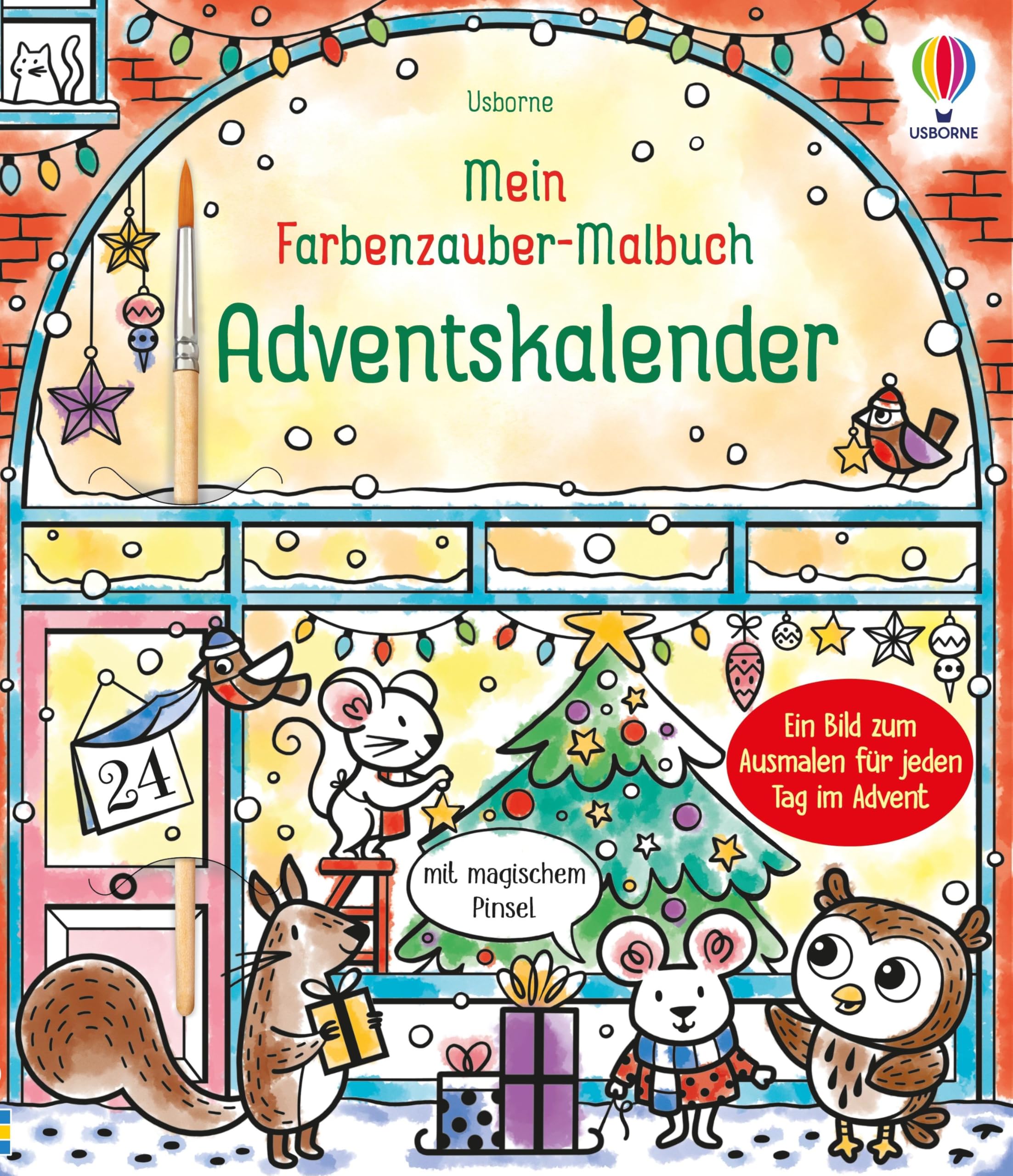 Mein Farbenzauber-Malbuch: Adventskalender Non-fiction