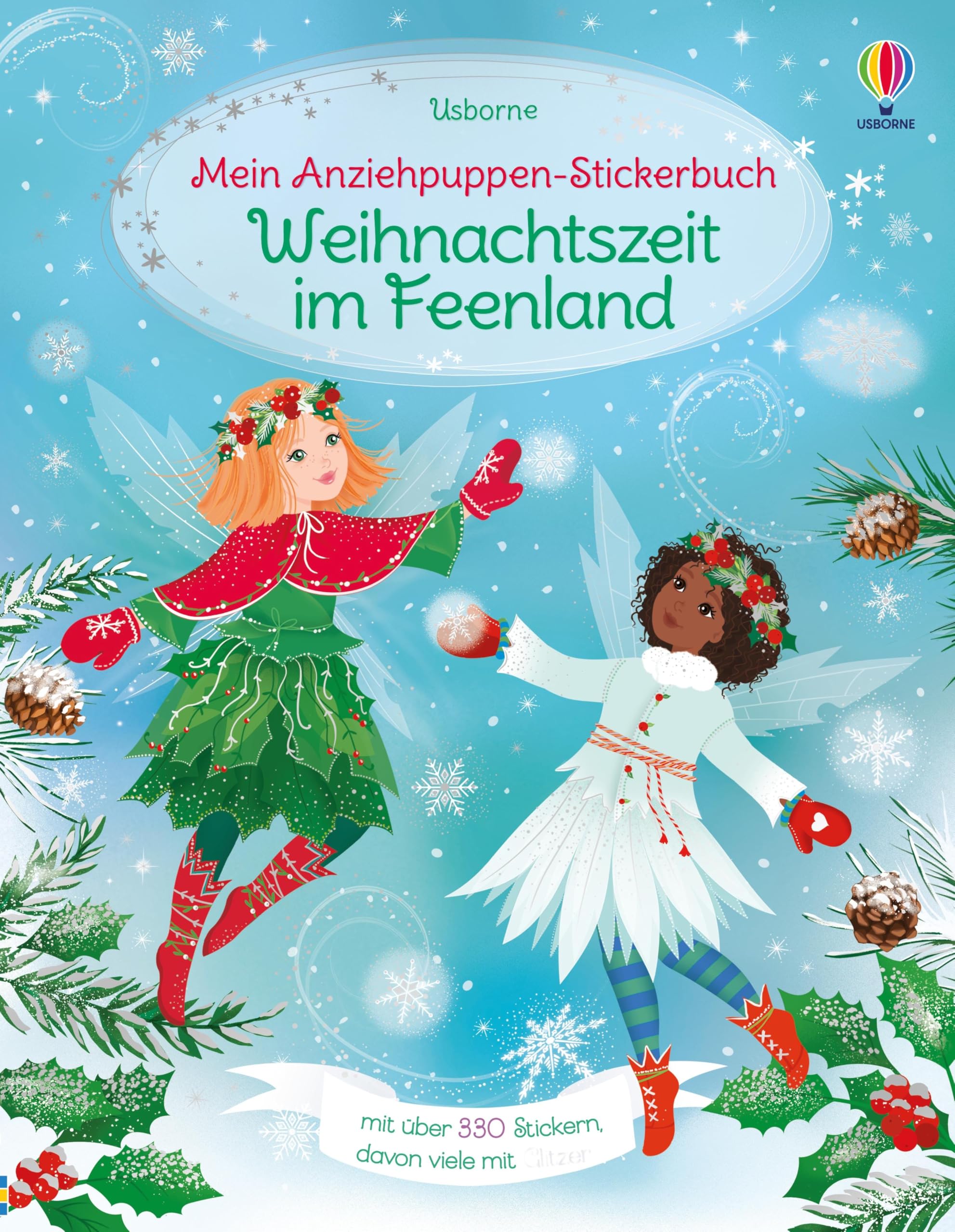 Mein Anziehpuppen-Stickerbuch: Weihnachtszeit im Feenland Non-fiction