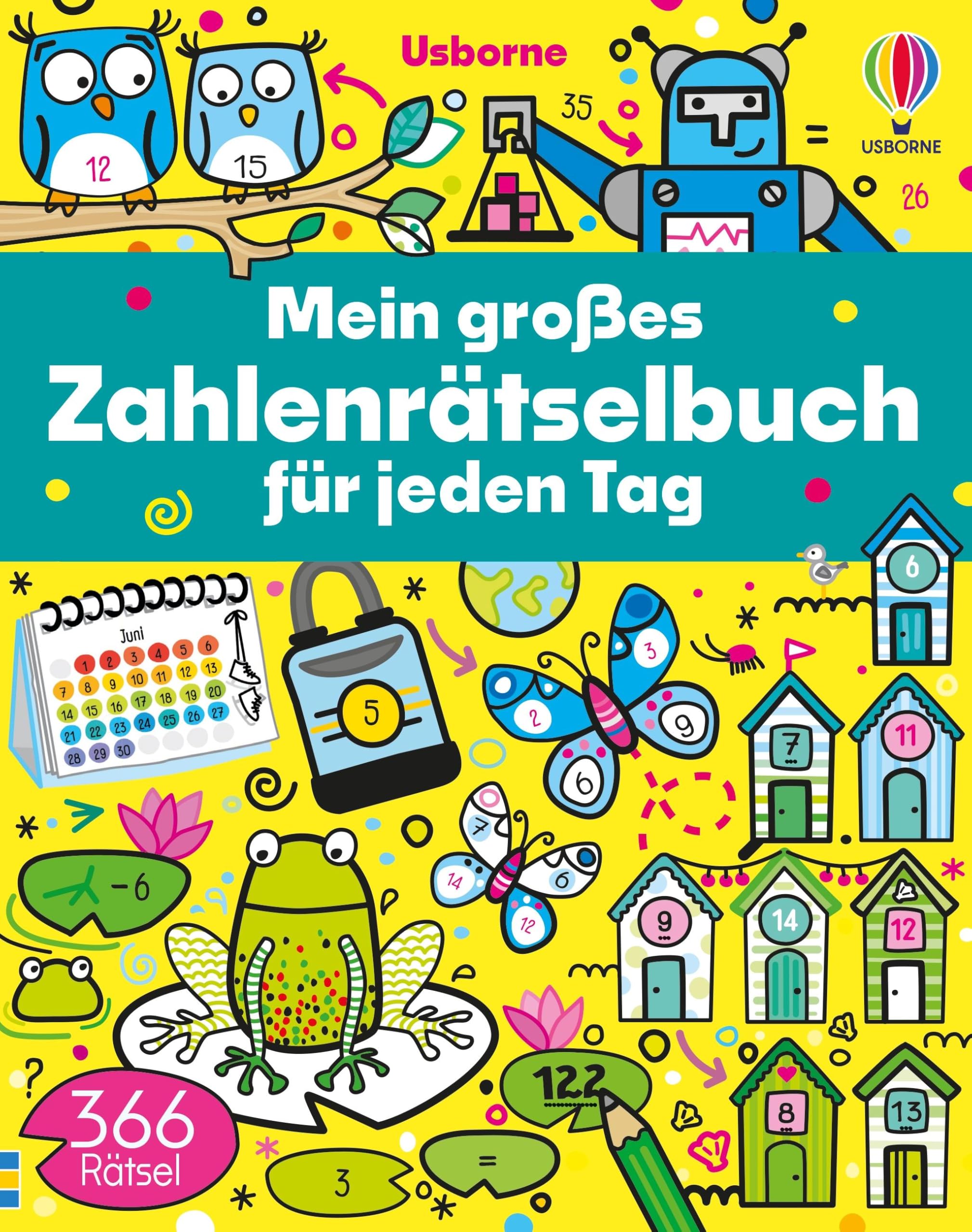 Mein großes Zahlenrätselbuch für jeden Tag Non-fiction books for kids