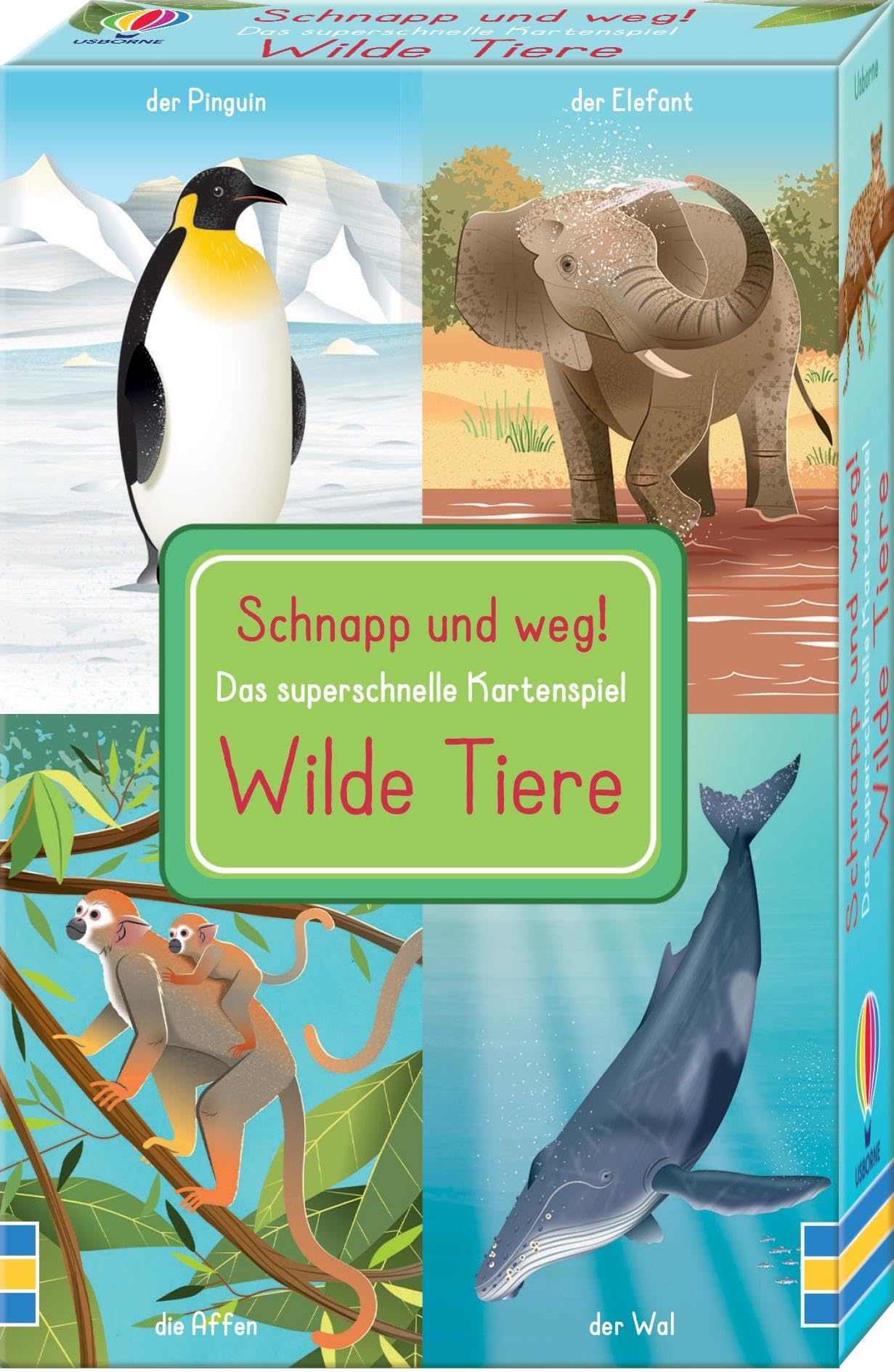 Schnapp und weg! Das superschnelle Kartenspiel: Wilde Tiere Leisure & Fun