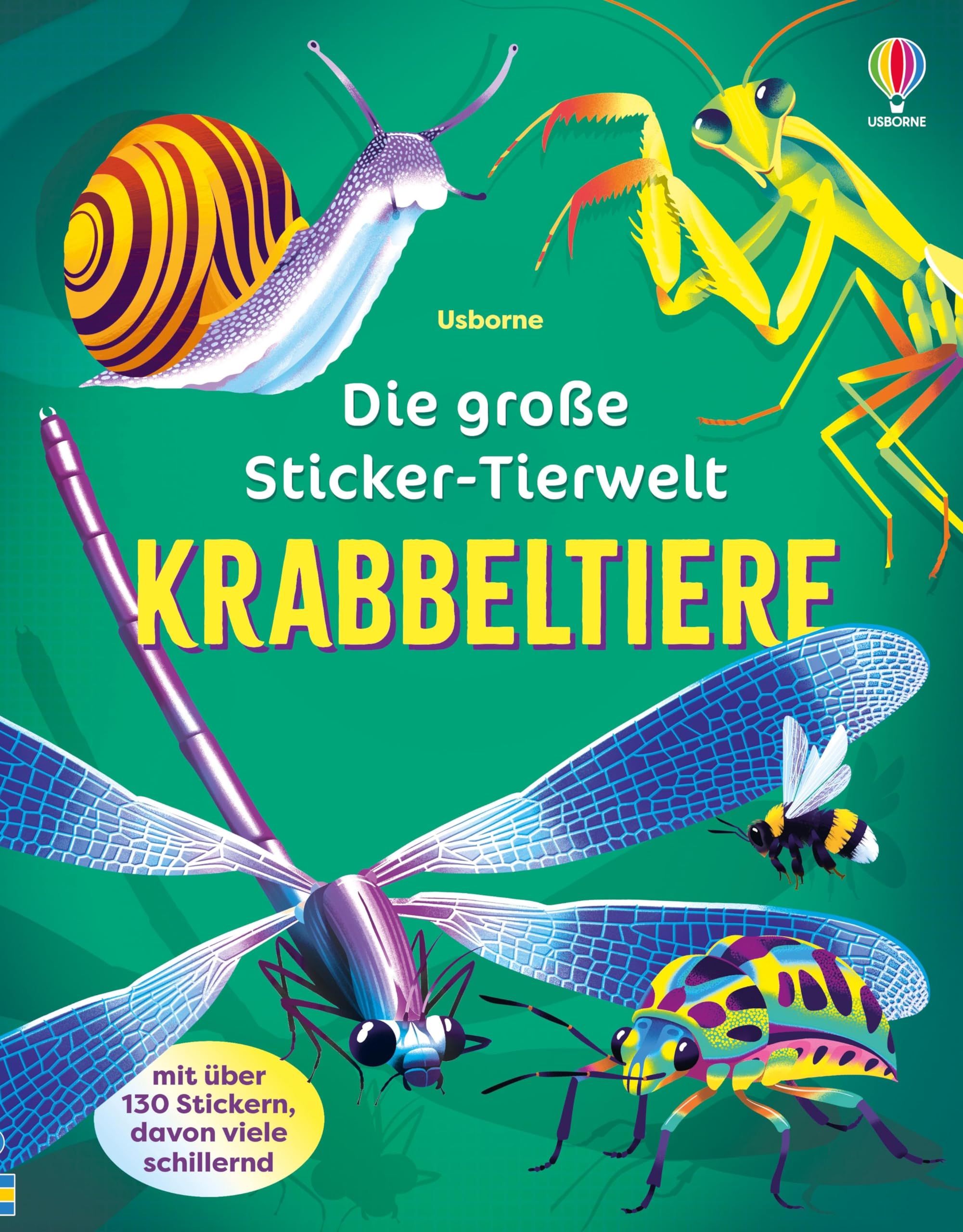 Die große Sticker-Tierwelt: Krabbeltiere Tiptoi & Games