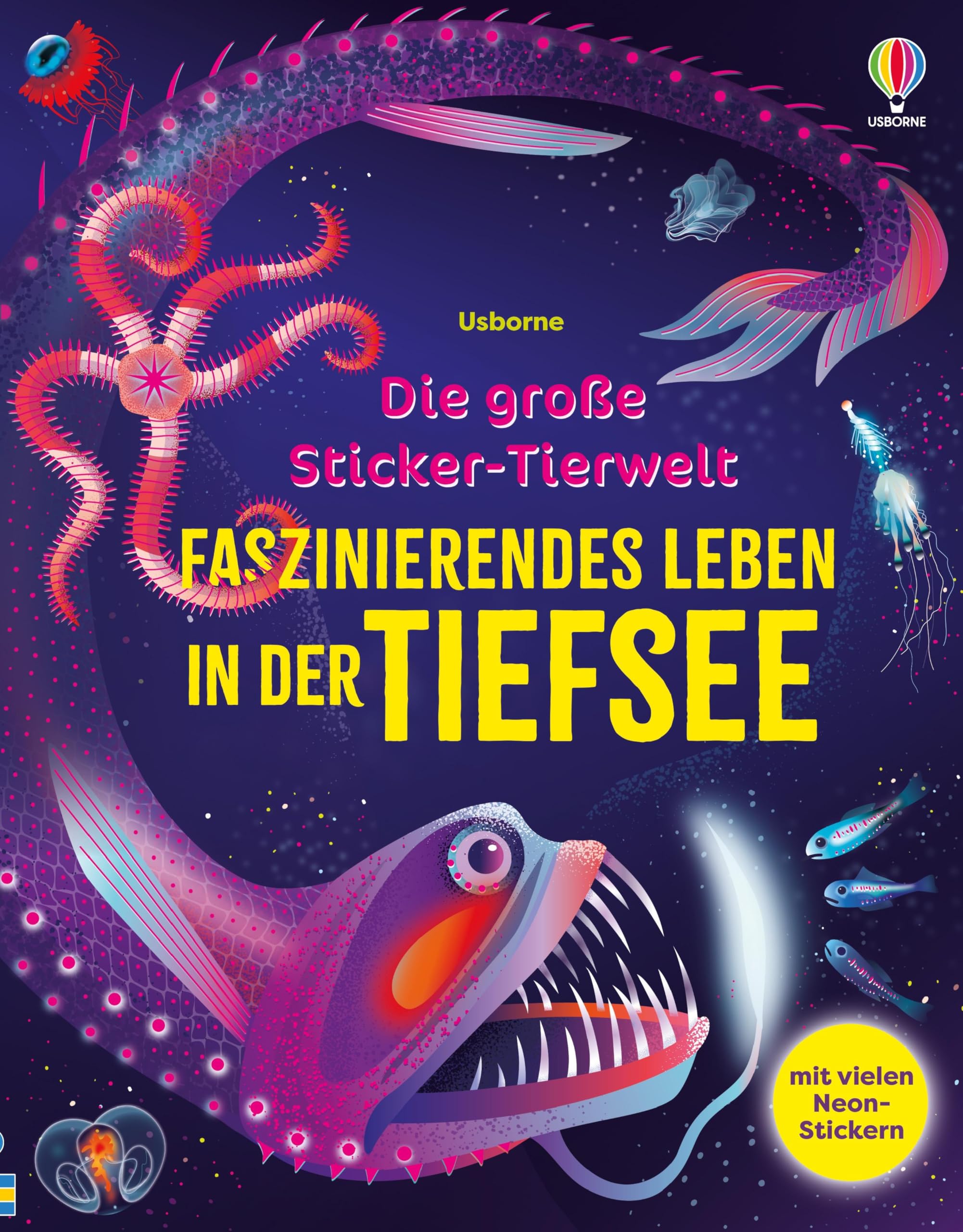 Die große Sticker-Tierwelt: Faszinierendes Leben in der Tiefsee Non-fiction