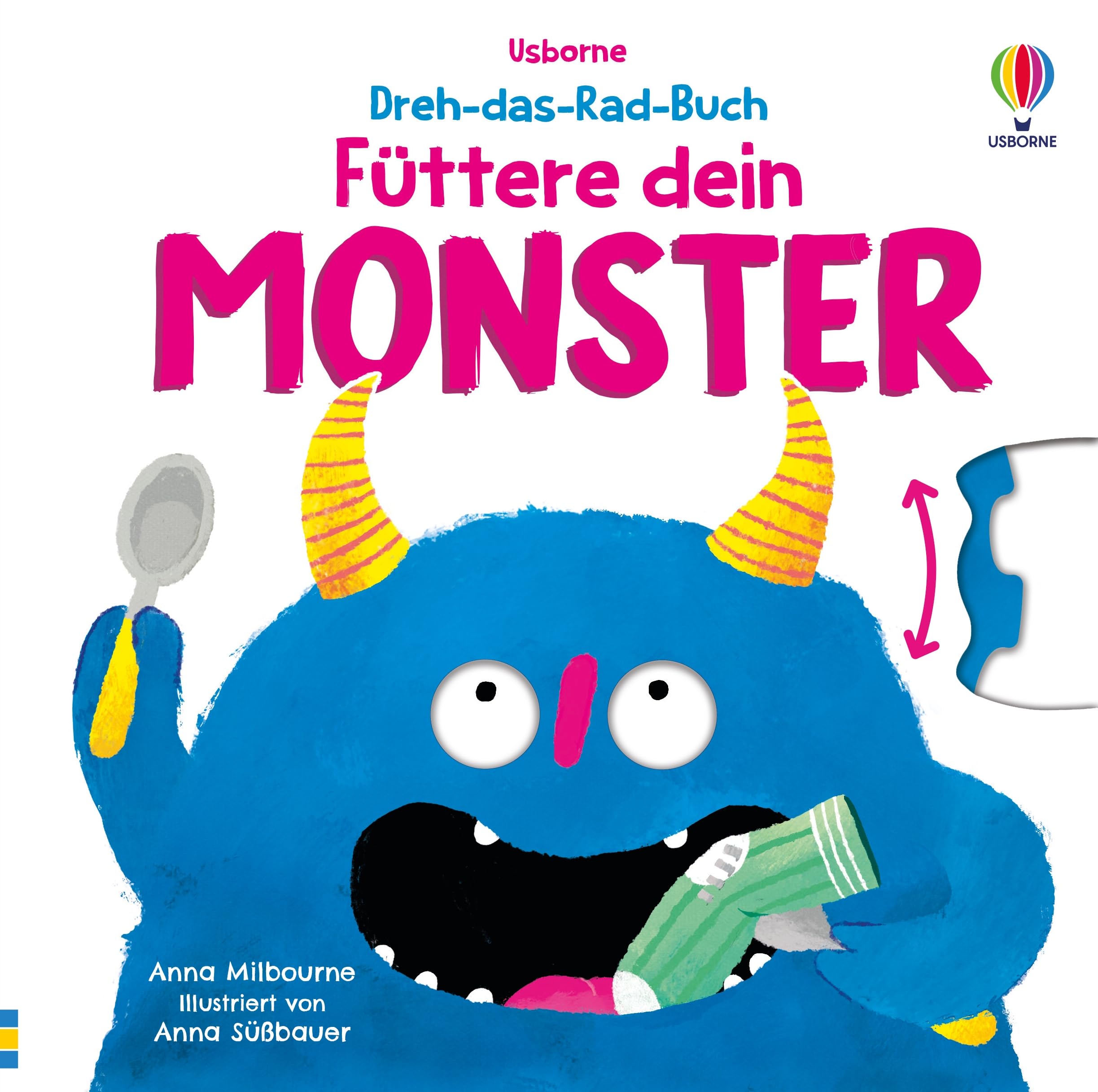 Dreh-das-Rad-Buch: Füttere dein Monster Parents & Children