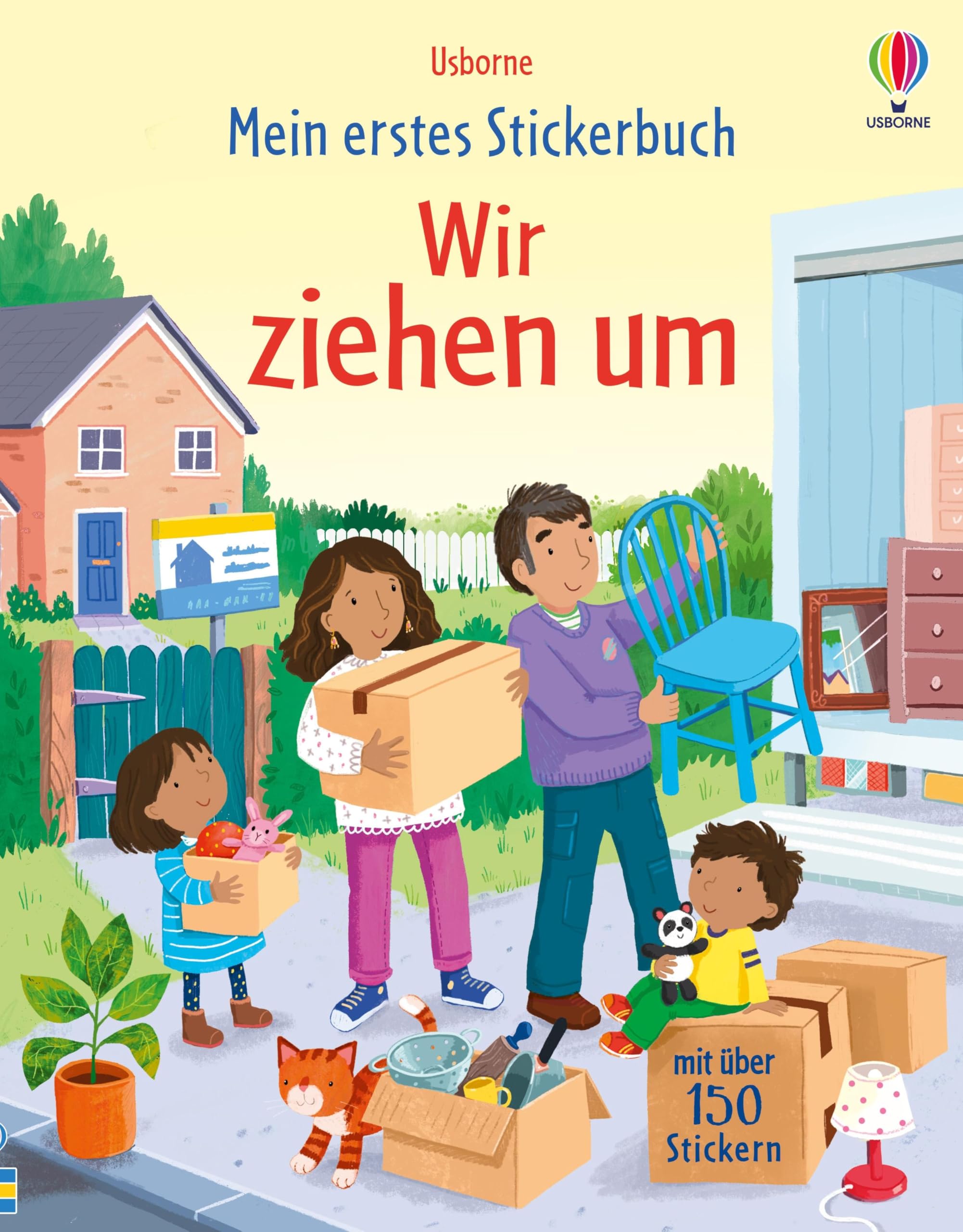 Mein erstes Stickerbuch: Wir ziehen um Non-fiction