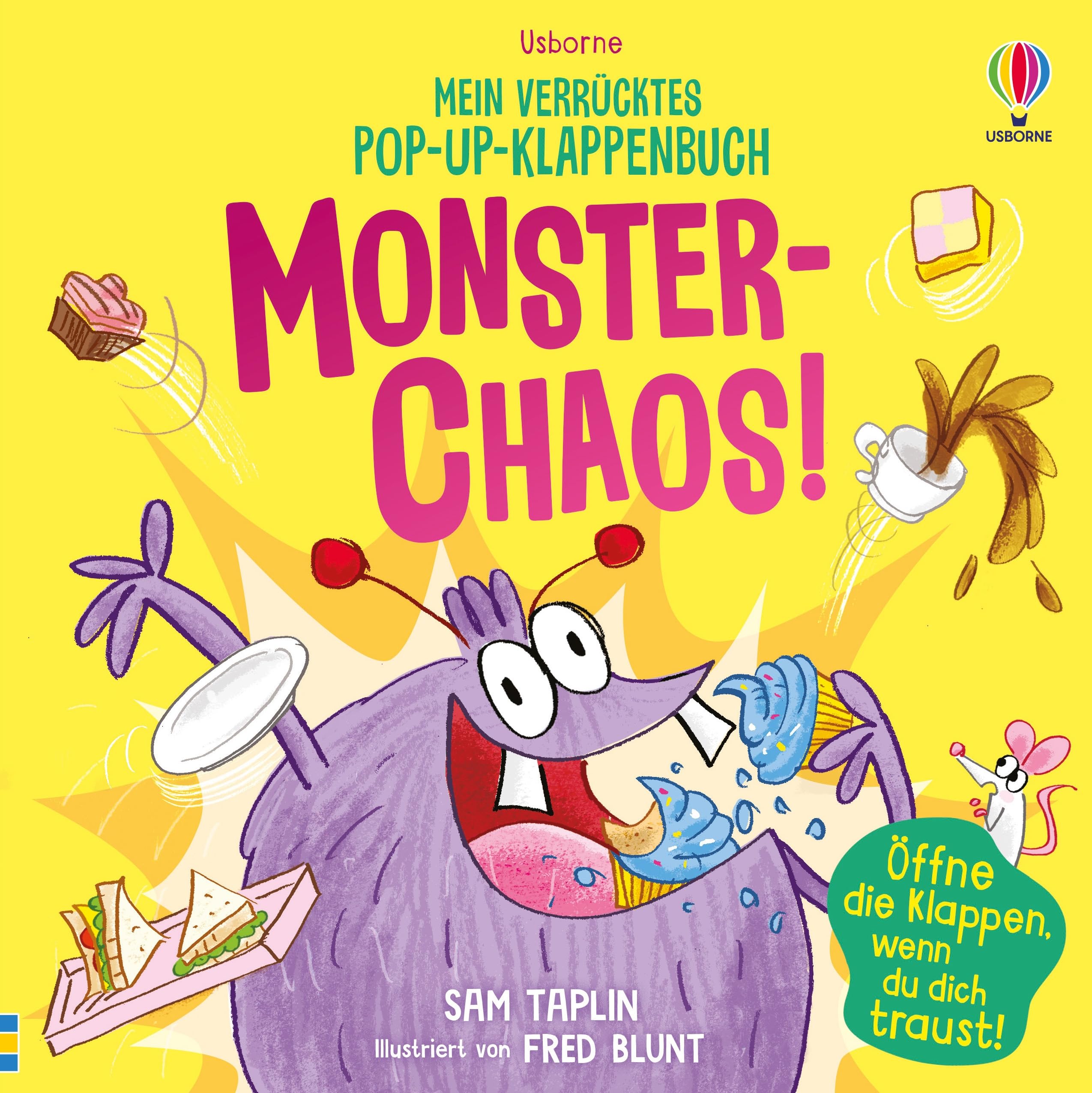 Mein verrücktes Pop-up-Klappenbuch: Monster-Chaos! Tiptoi & Games