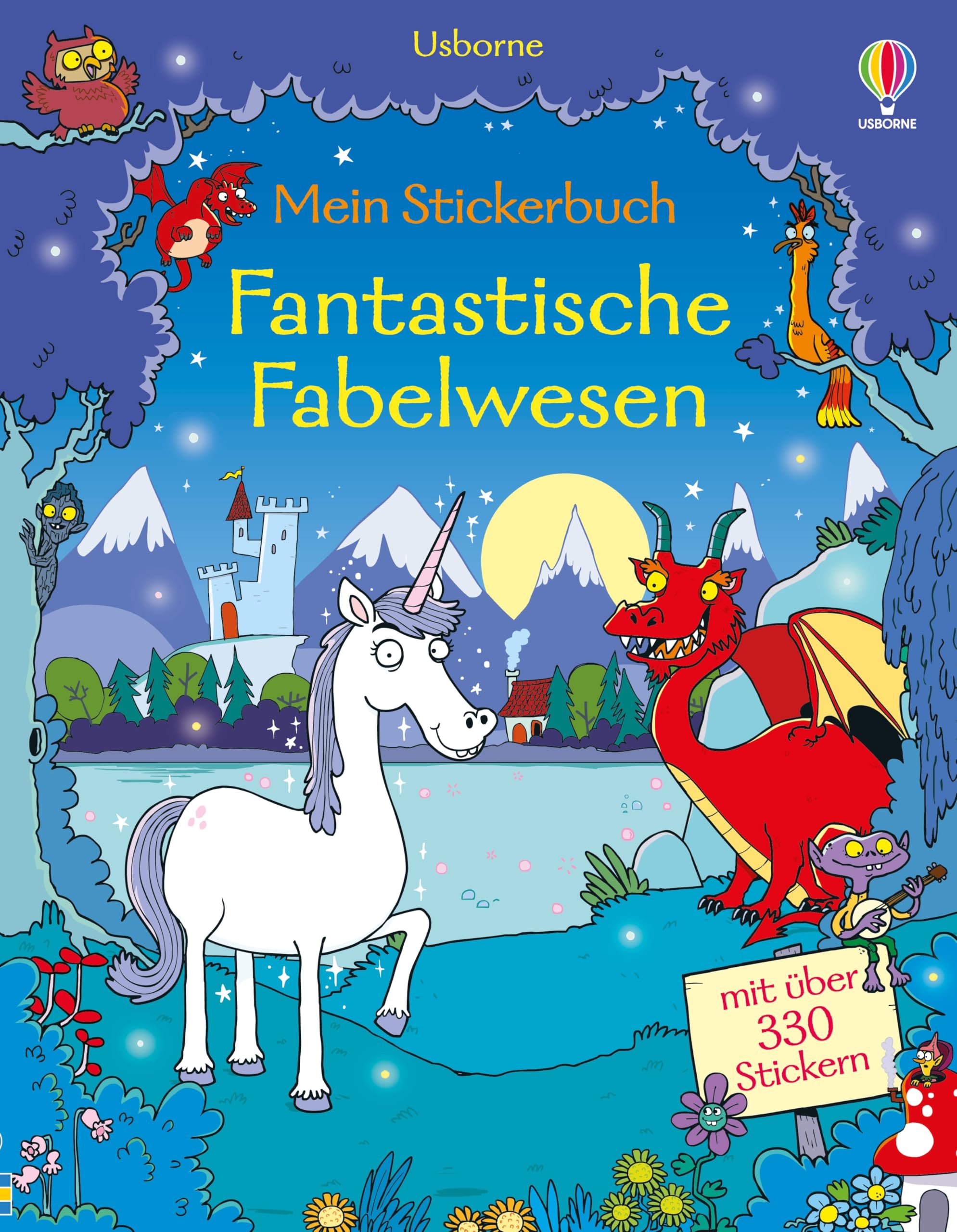Mein Stickerbuch: Fantastische Fabelwesen Tiptoi & Games