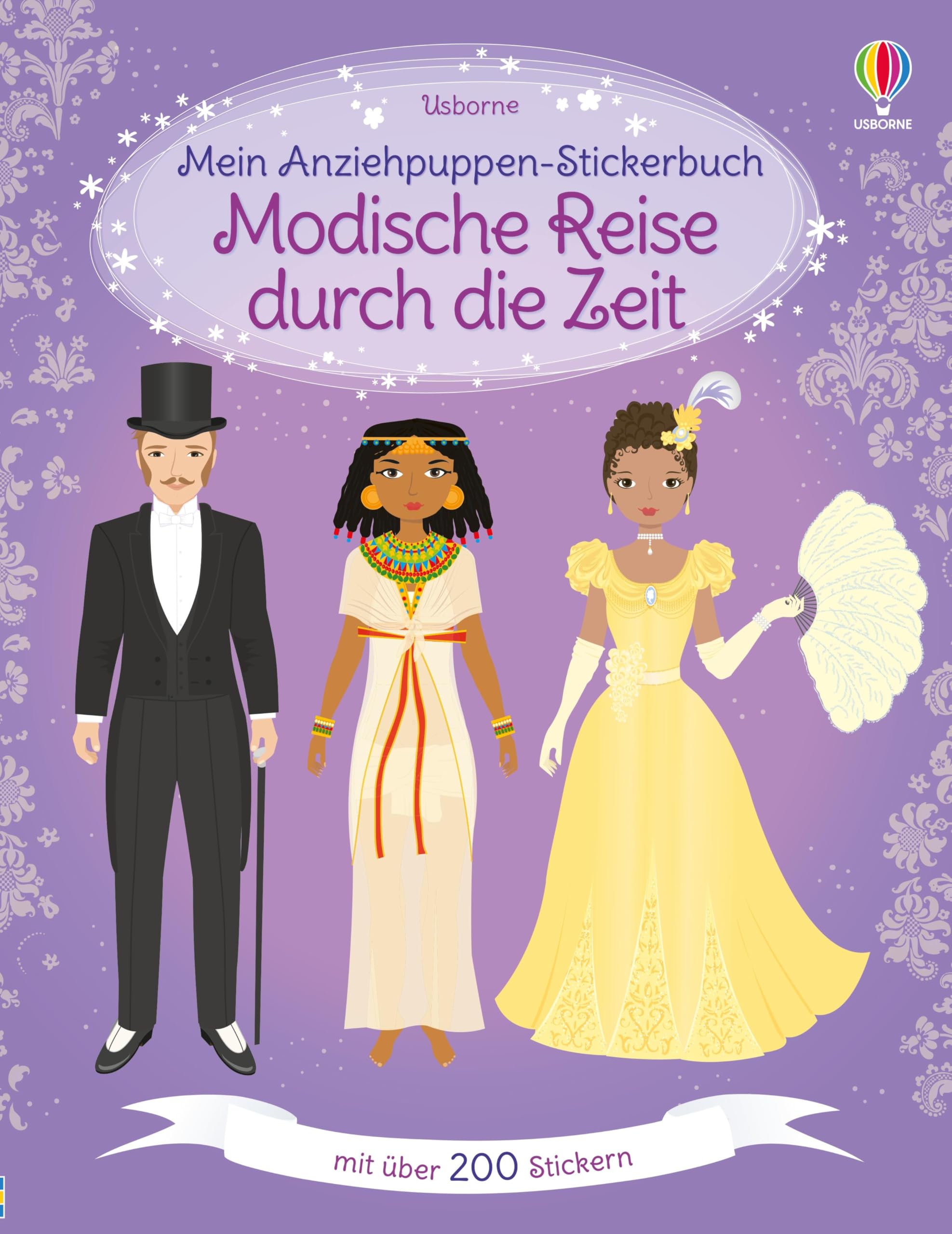 Mein Anziehpuppen-Stickerbuch: Modische Reise durch die Zeit Non-fiction