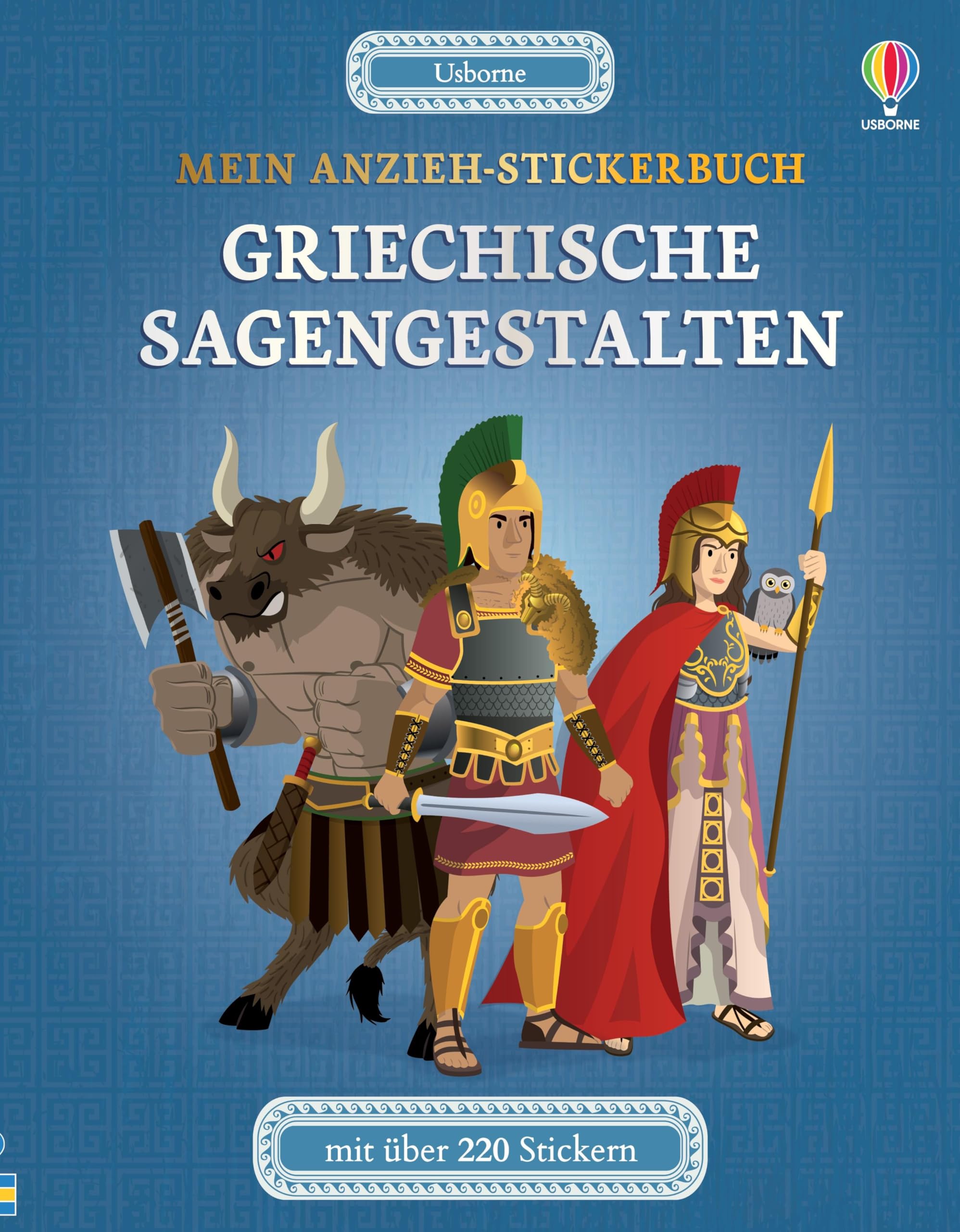 Mein Anzieh-Stickerbuch: Griechische Sagengestalten Politics & History